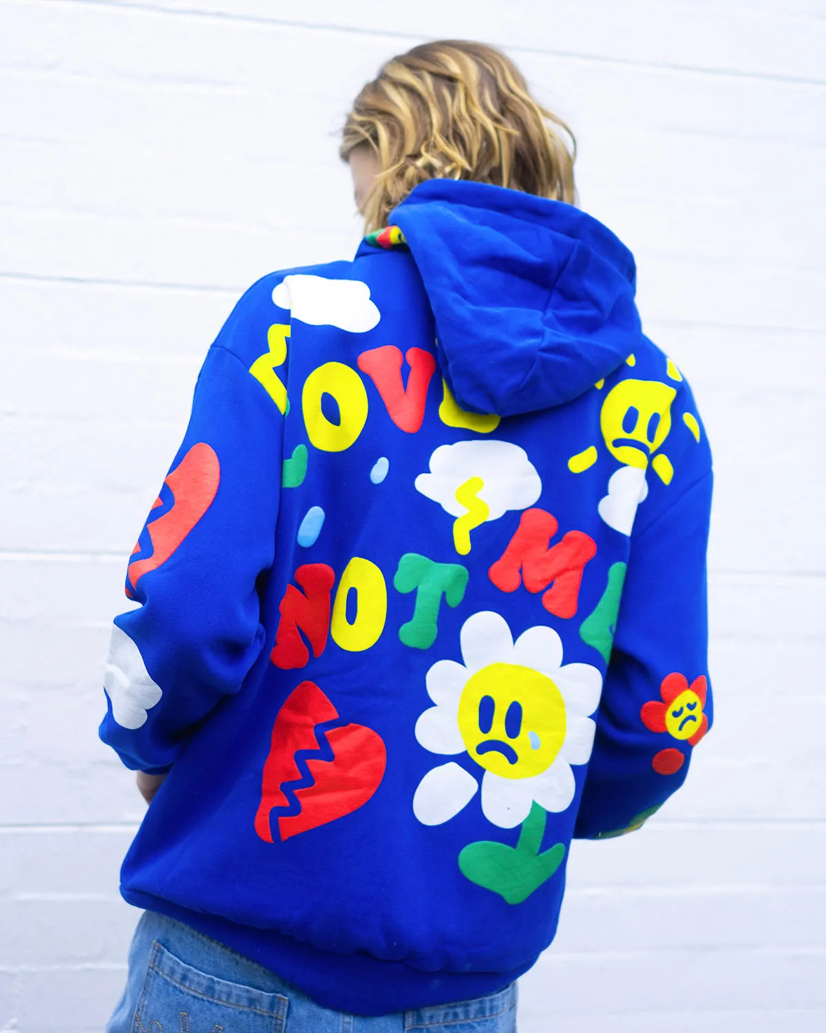 The Love Me Not Hoodie sold by Cool Shirtz product image thumbnail 3