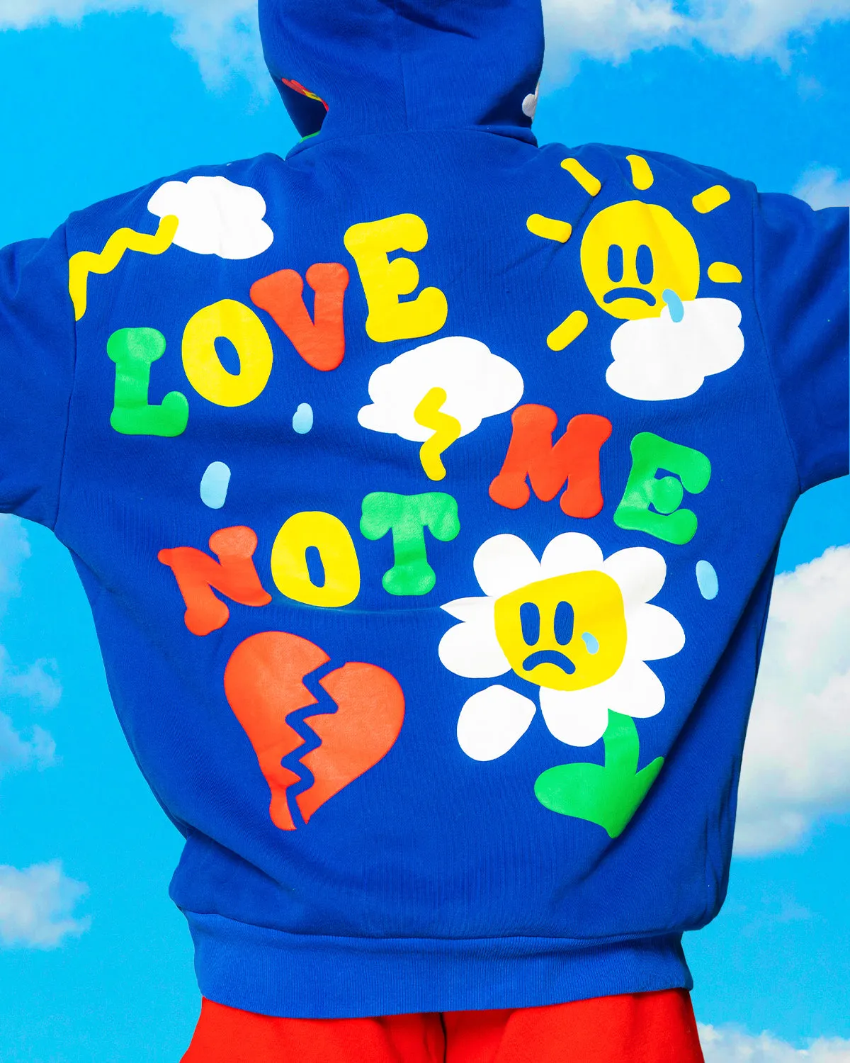 The Love Me Not Hoodie sold by Cool Shirtz product image thumbnail 2