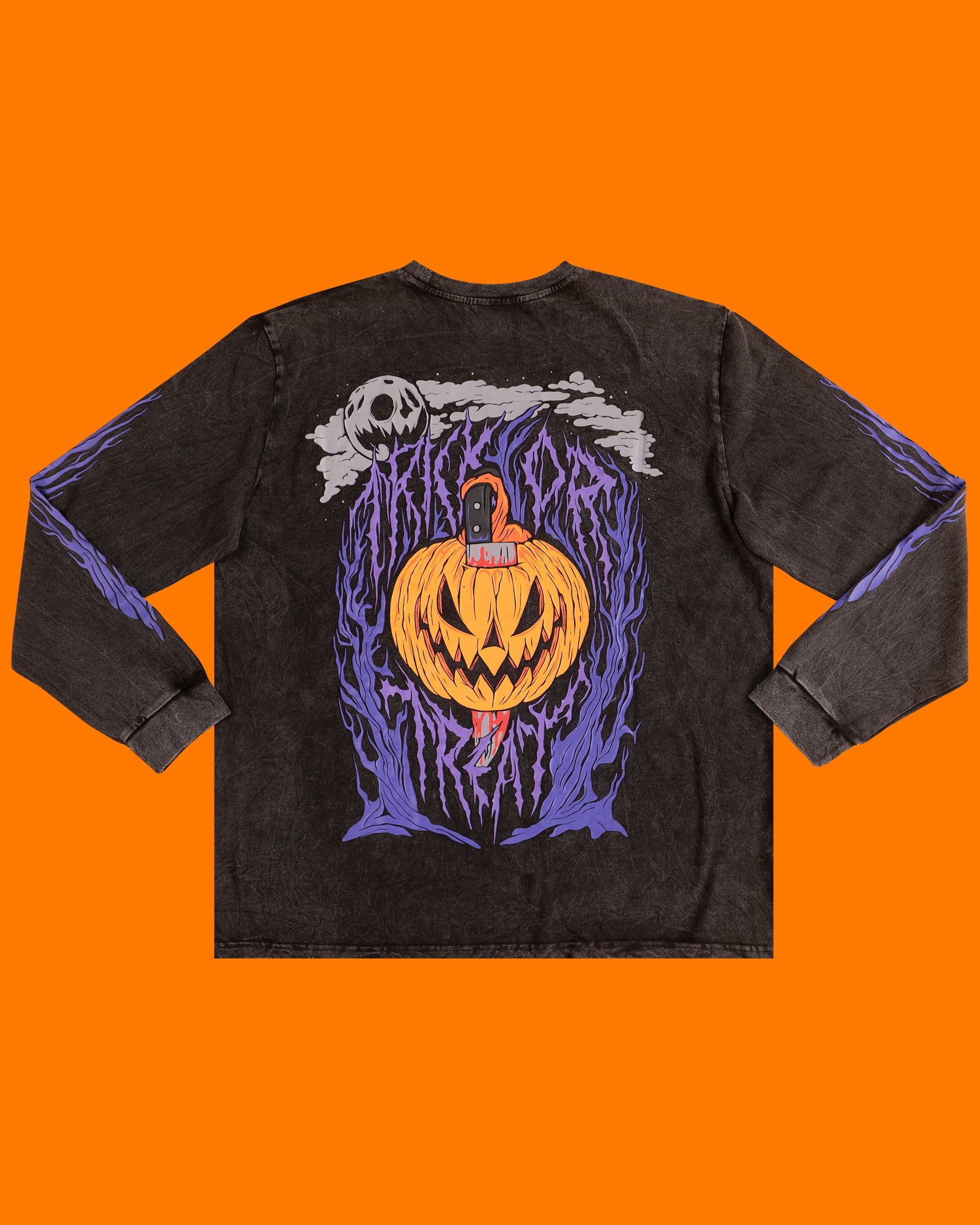 The Trick or Treat Longsleeve sold by Cool Shirtz product image thumbnail 2