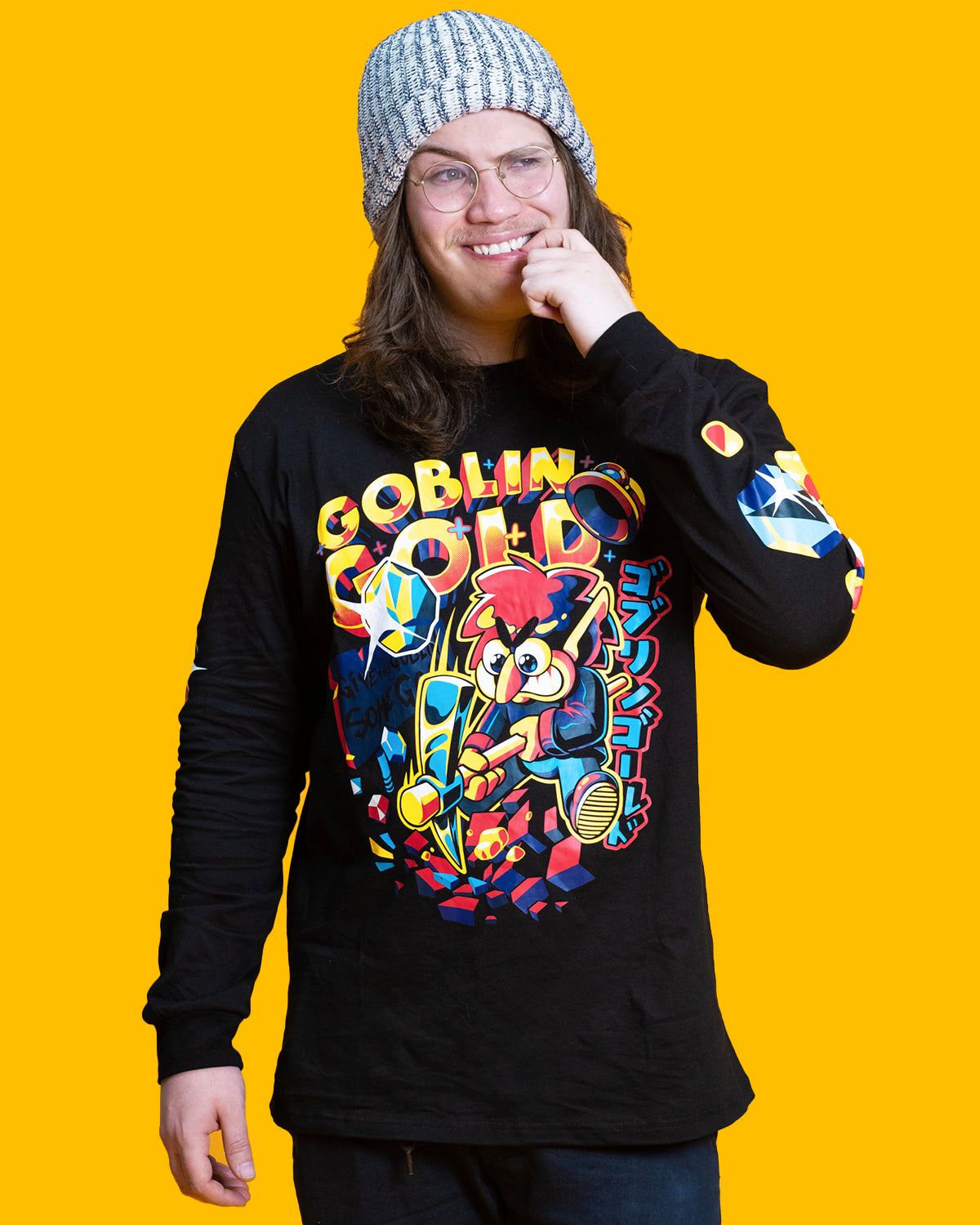 Goblin Longsleeve sold by Cool Shirtz product image thumbnail 3