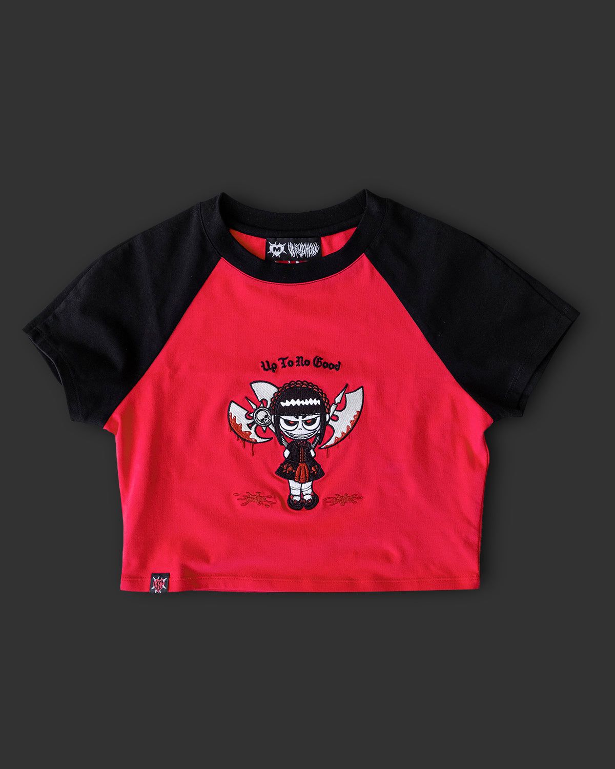 The Up To No Good Crop sold by Cool Shirtz product image thumbnail 2