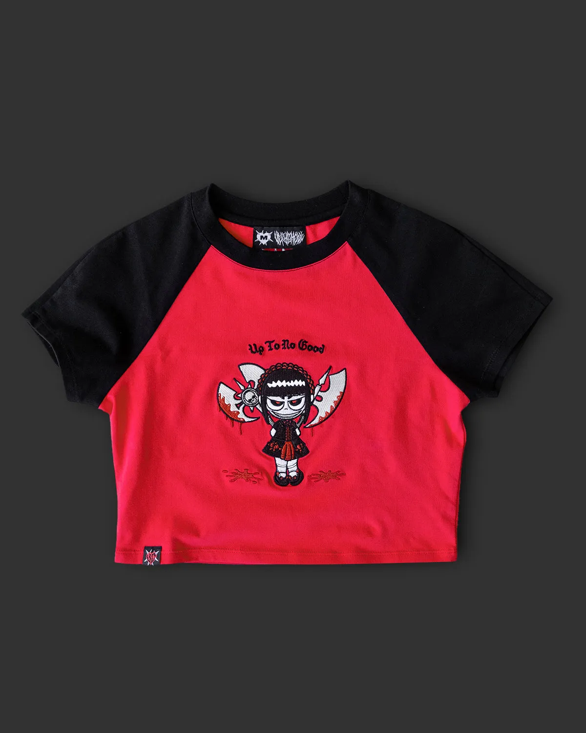 The Up To No Good Crop sold by Cool Shirtz product image thumbnail 2