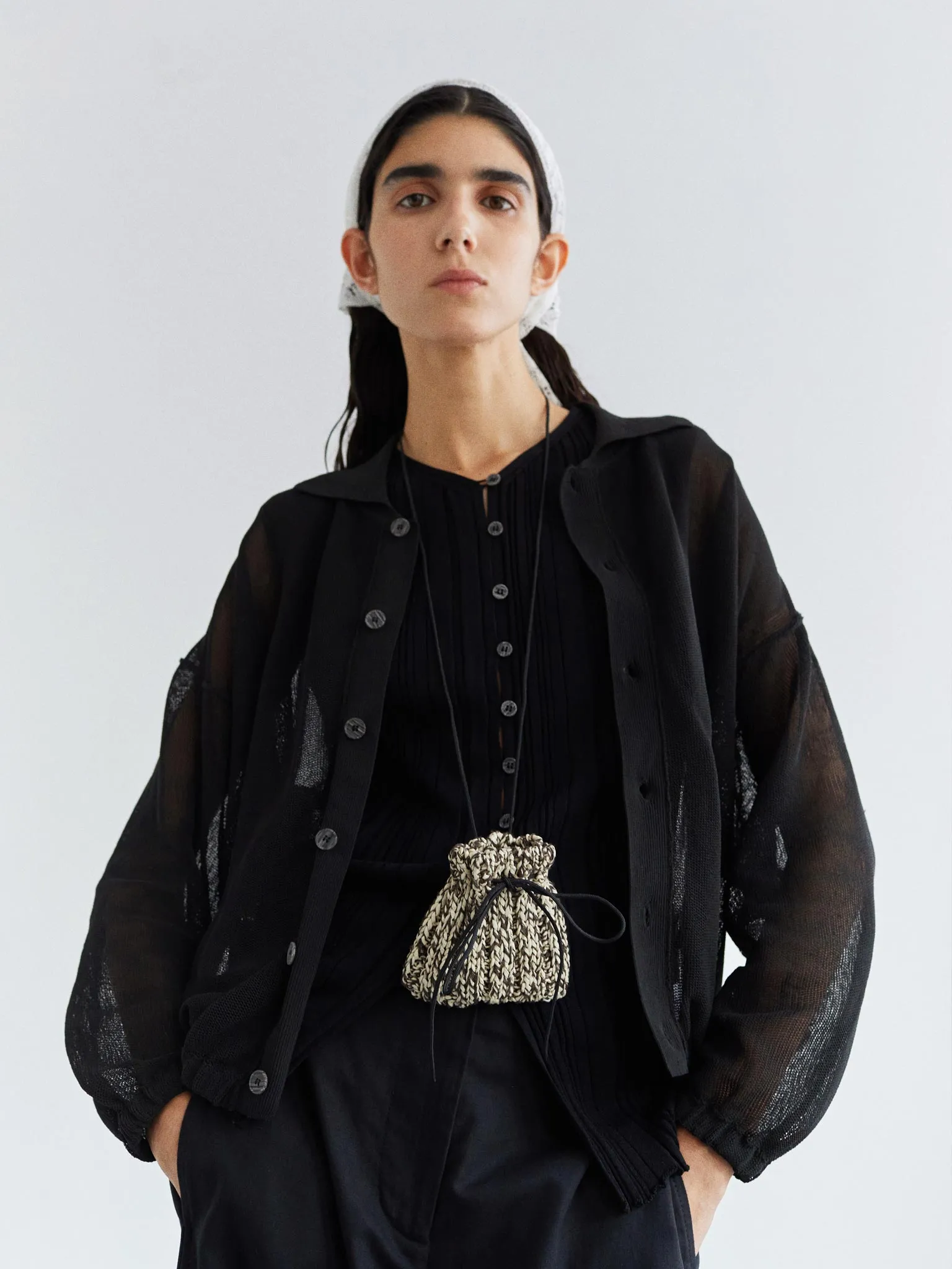 Rogu Cardigan sold by RUS