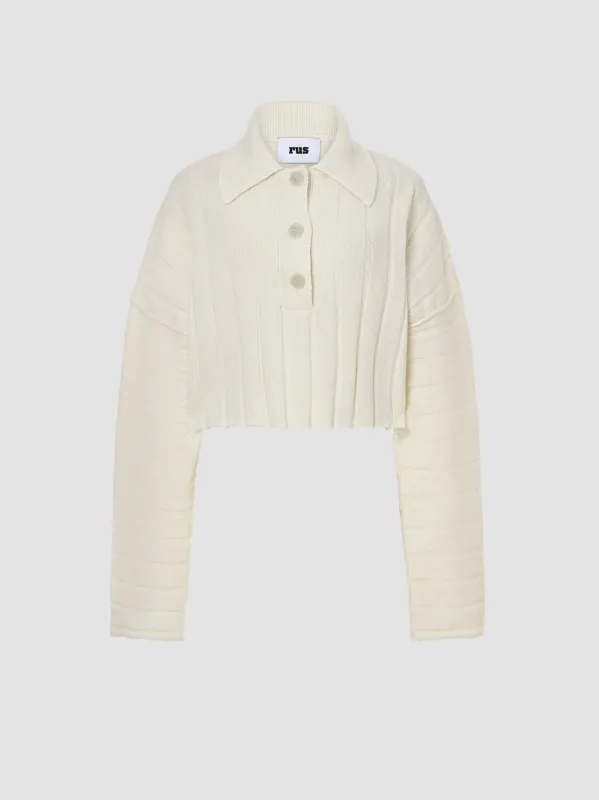 Ototo polo sweater made by RUS