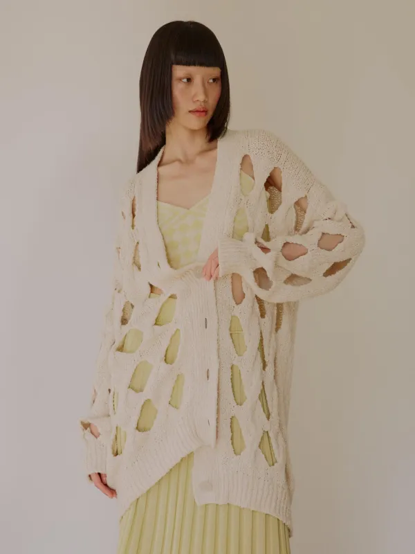 Shokki cardigan made by RUS