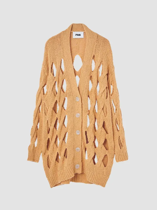 Shokki cardigan made by RUS