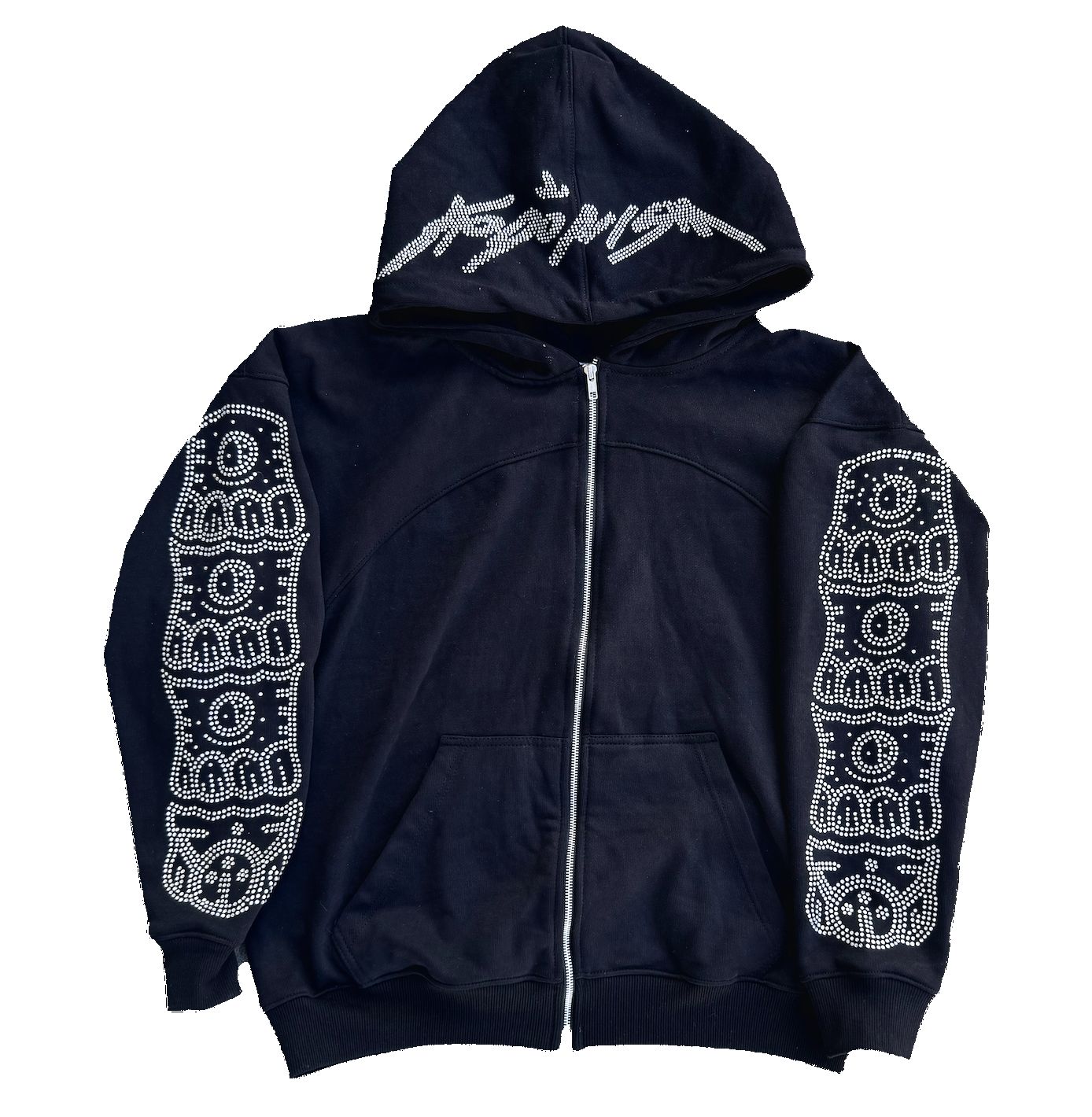 Rhinestone K Camo Hoodie sold by Kodone