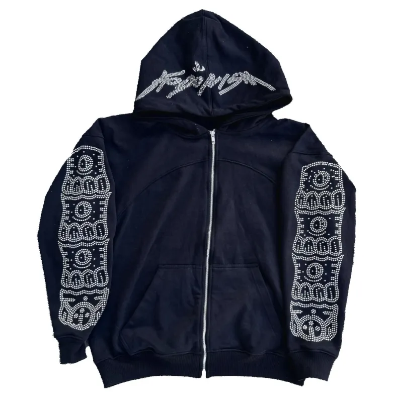 Rhinestone K Camo Hoodie sold by Kodone