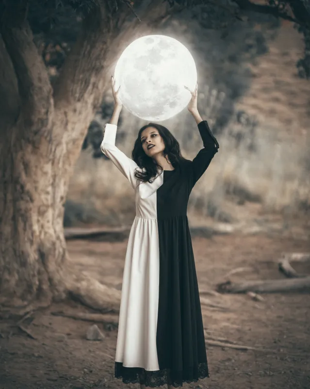 Sisters of the Moon Dress made by Lively Ghosts