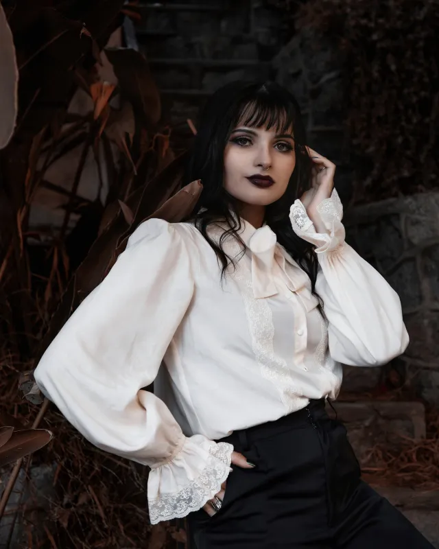 Willow Blouse made by Lively Ghosts