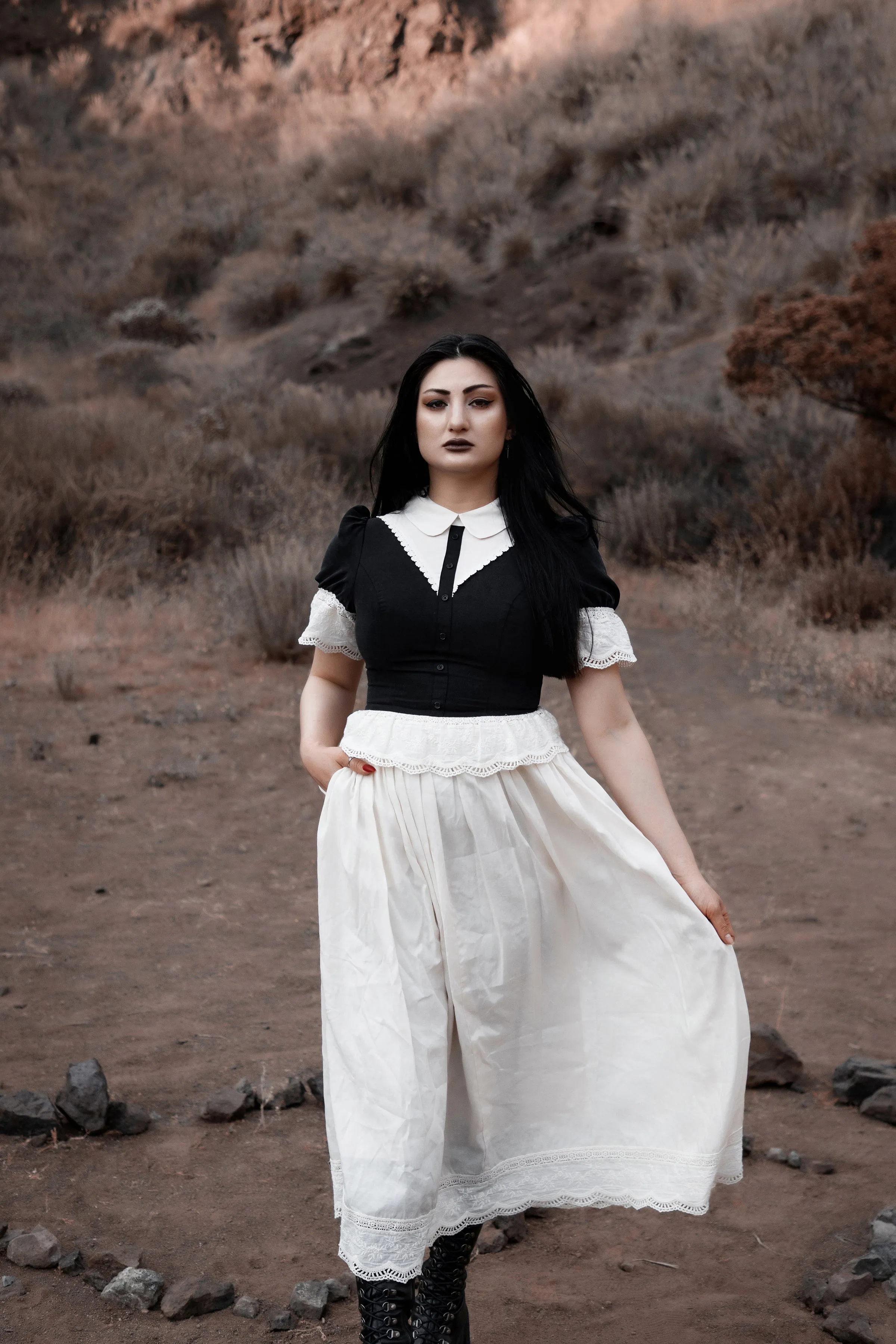 Mistglen Dress sold by Lively Ghosts product image thumbnail 4