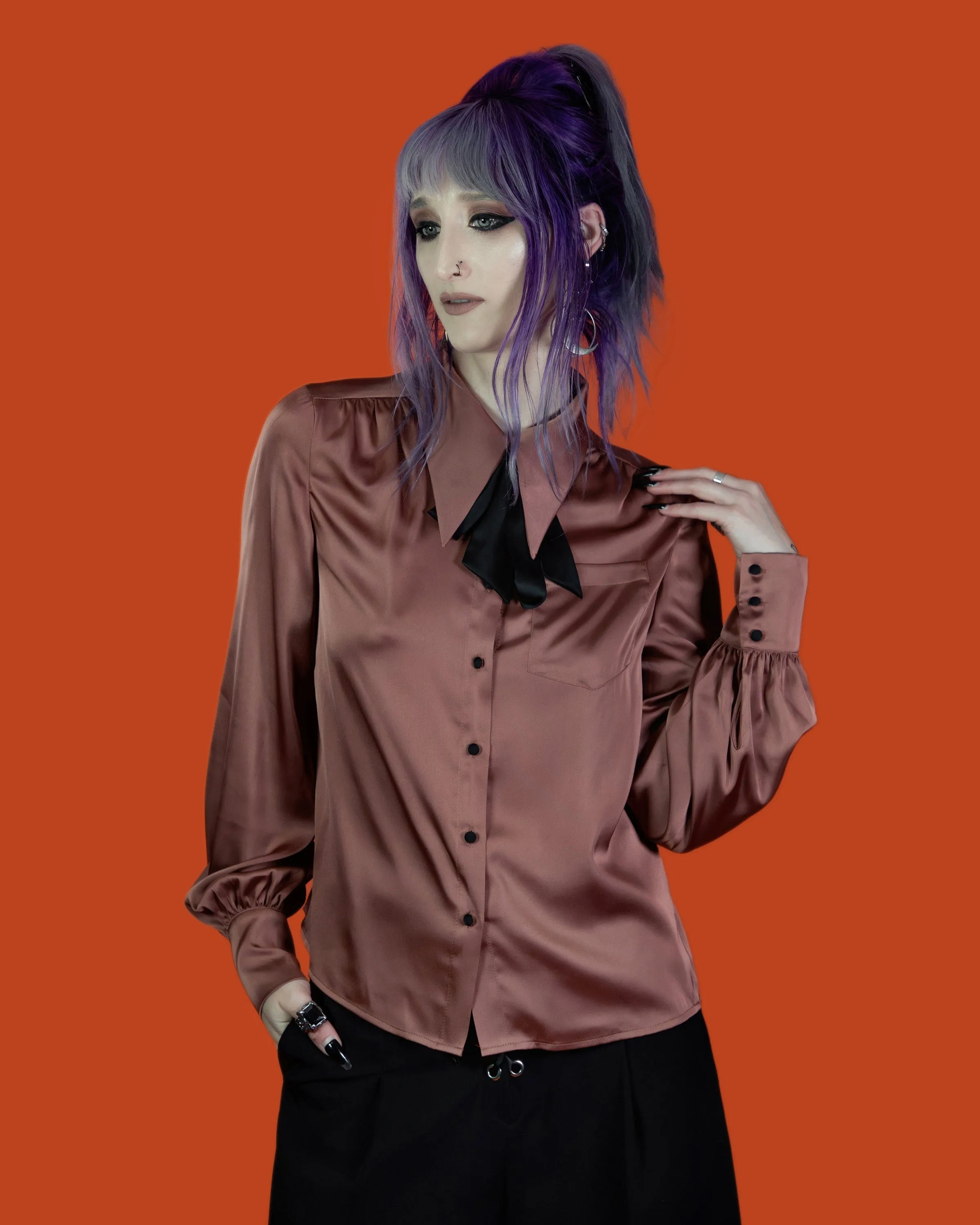 Clairvoyance Button Down Shirt sold by Lively Ghosts product image thumbnail 2
