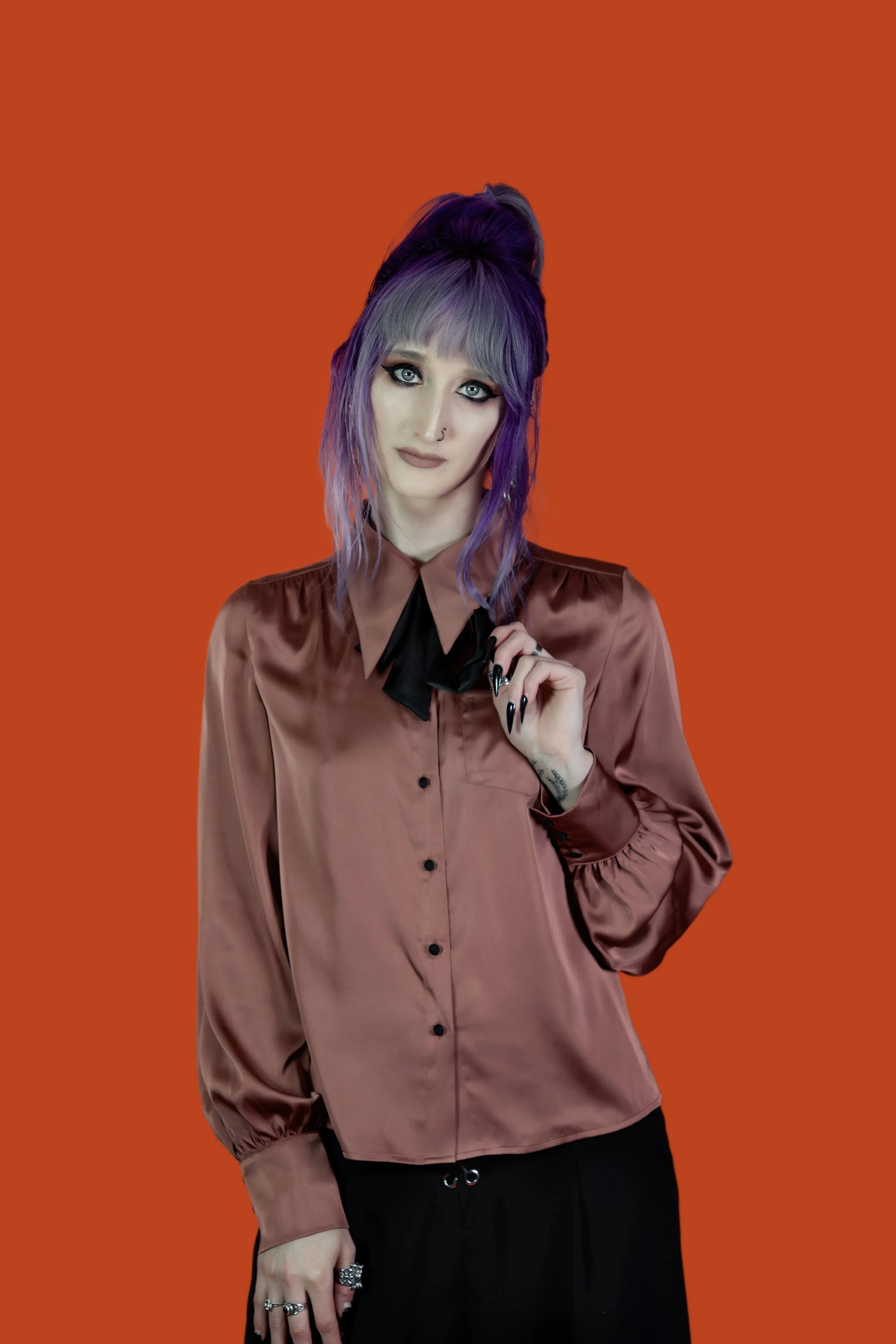 Clairvoyance Button Down Shirt sold by Lively Ghosts product image thumbnail 4