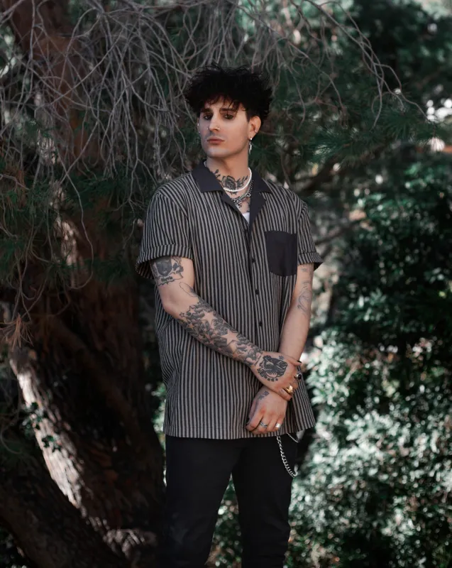 Sweeney Button Down Shirt made by Lively Ghosts