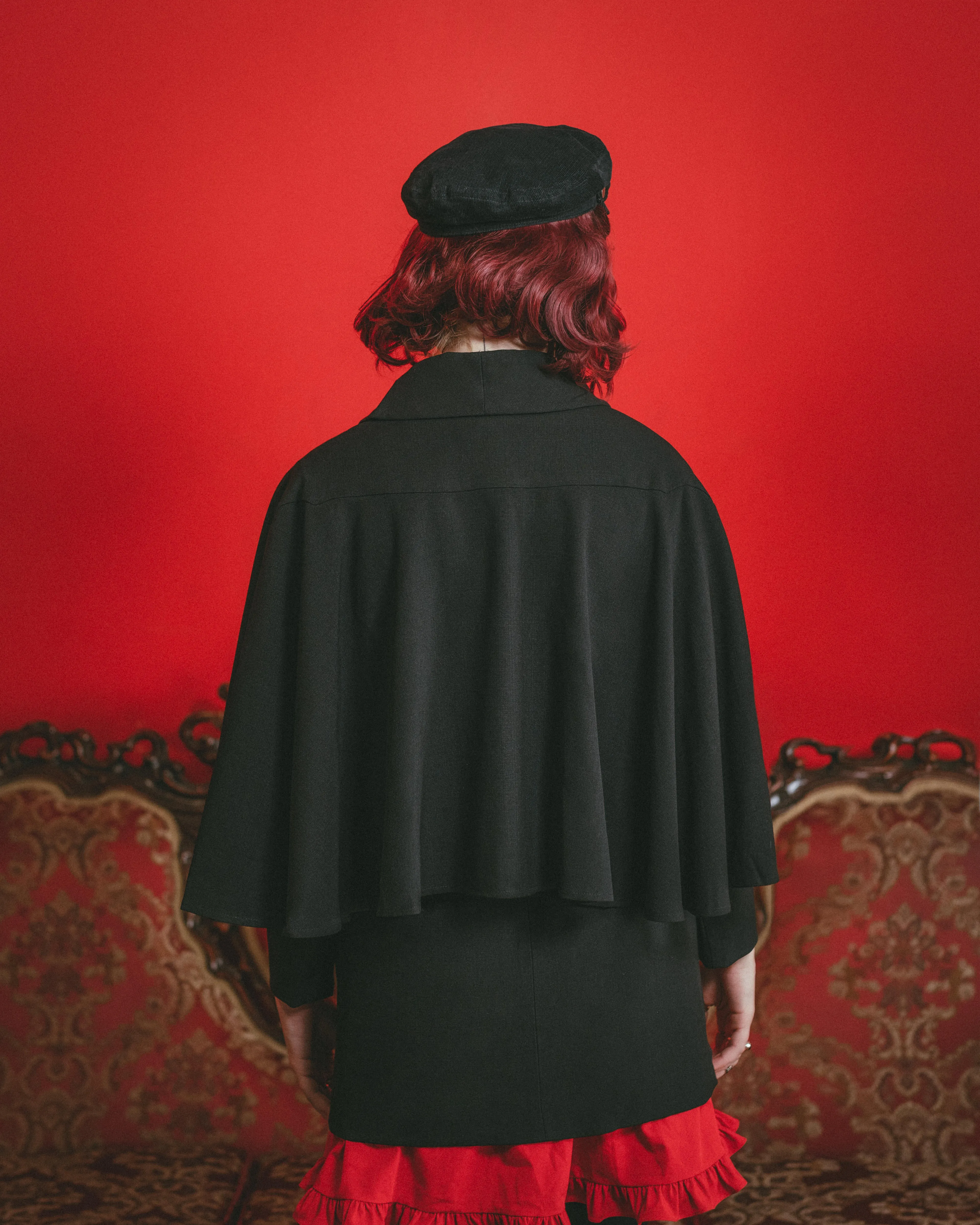 The Nevermore Caped Coat sold by Lively Ghosts product image thumbnail 4