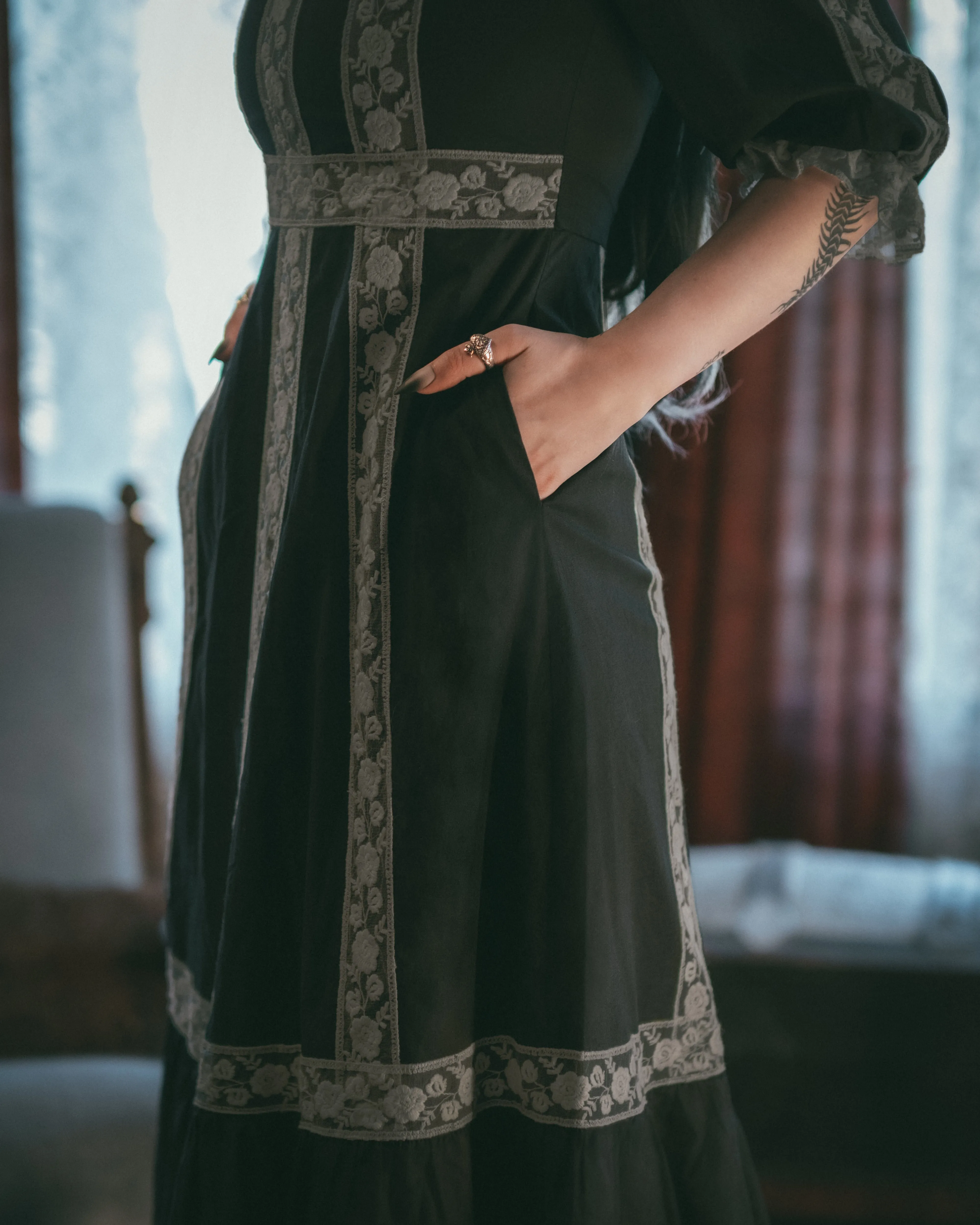 Ives Dress sold by Lively Ghosts product image thumbnail 5