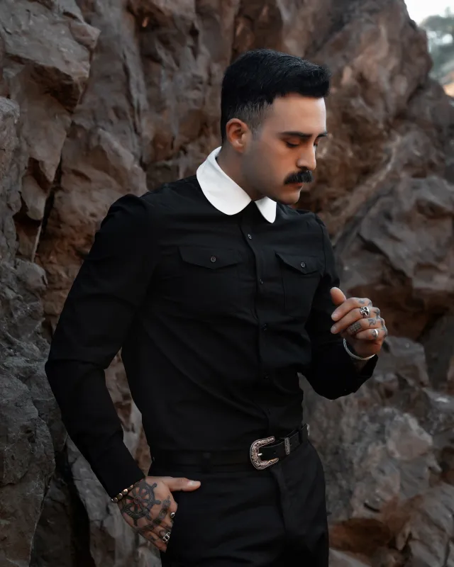 Bexley Button-Down Shirt made by Lively Ghosts