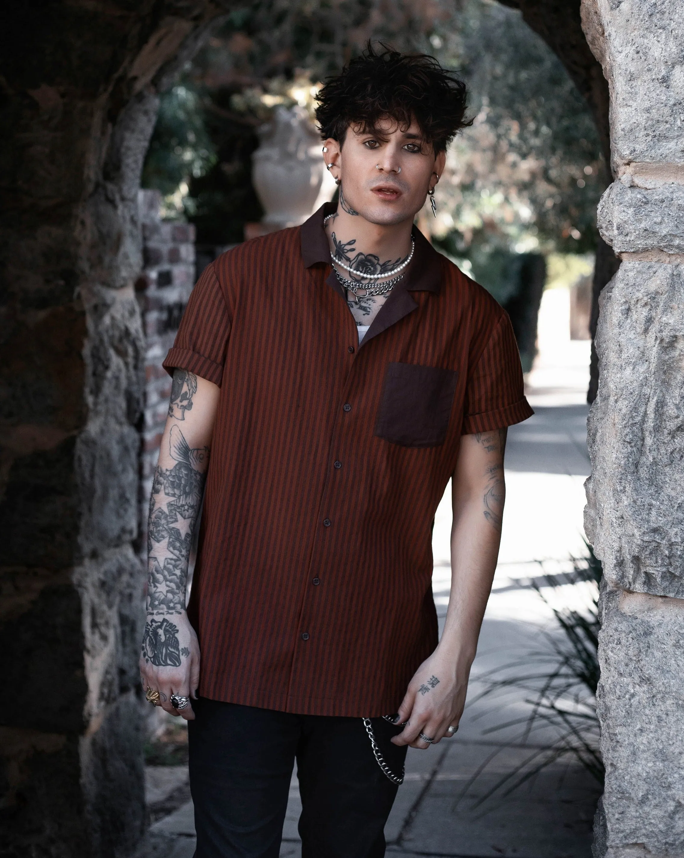 Roux Button Down Shirt sold by Lively Ghosts