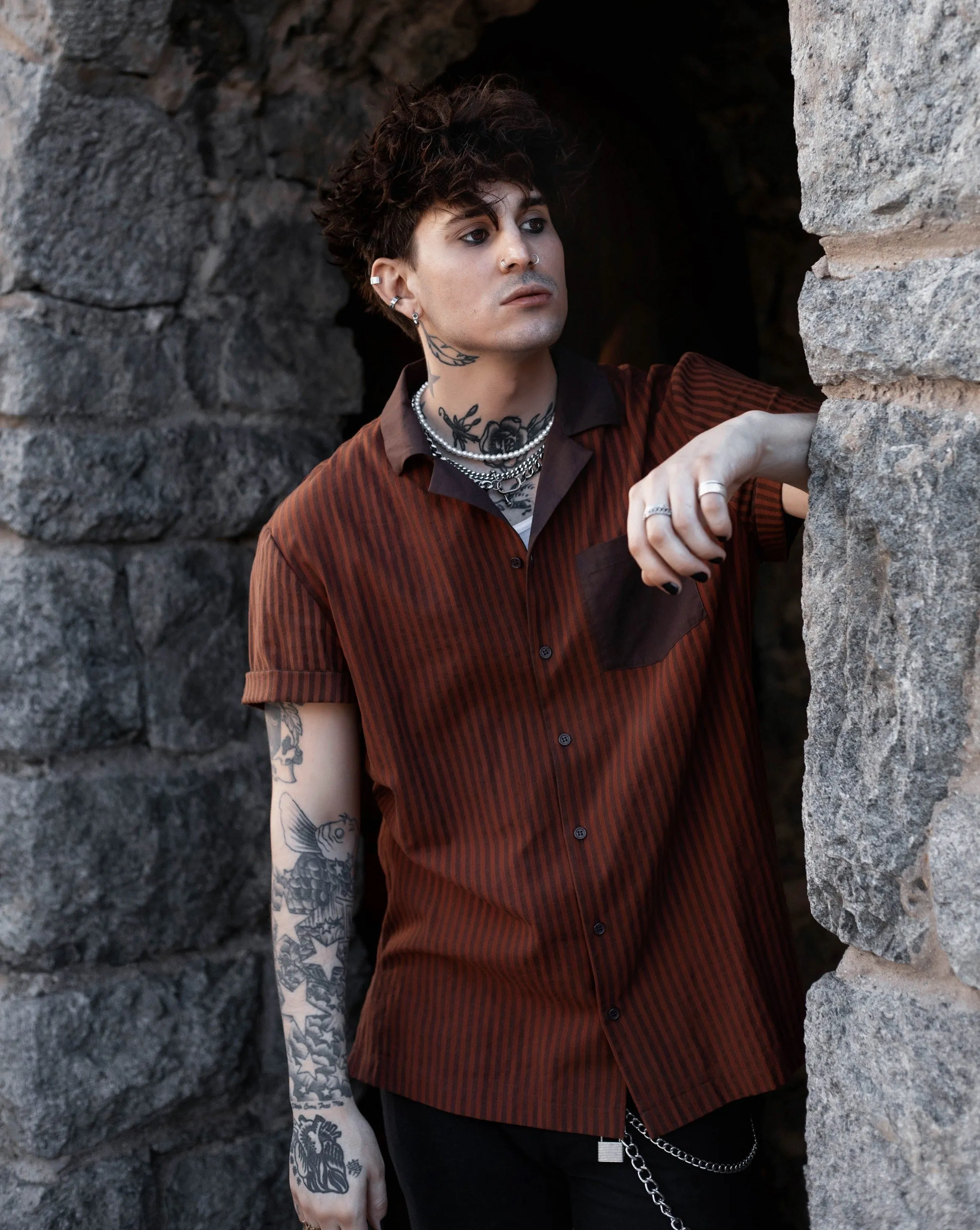 Roux Button Down Shirt sold by Lively Ghosts product image thumbnail 2