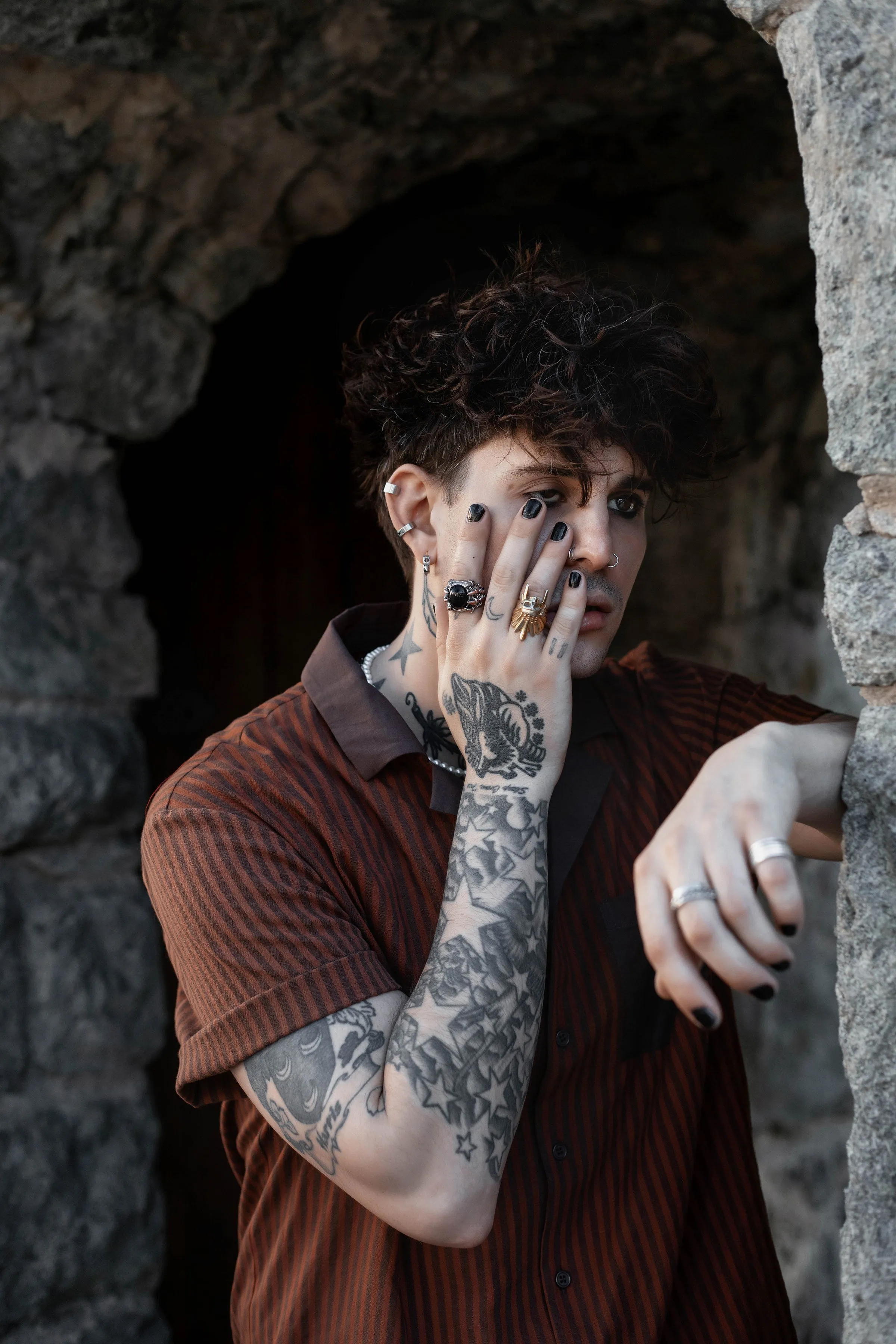 Roux Button Down Shirt sold by Lively Ghosts product image thumbnail 4