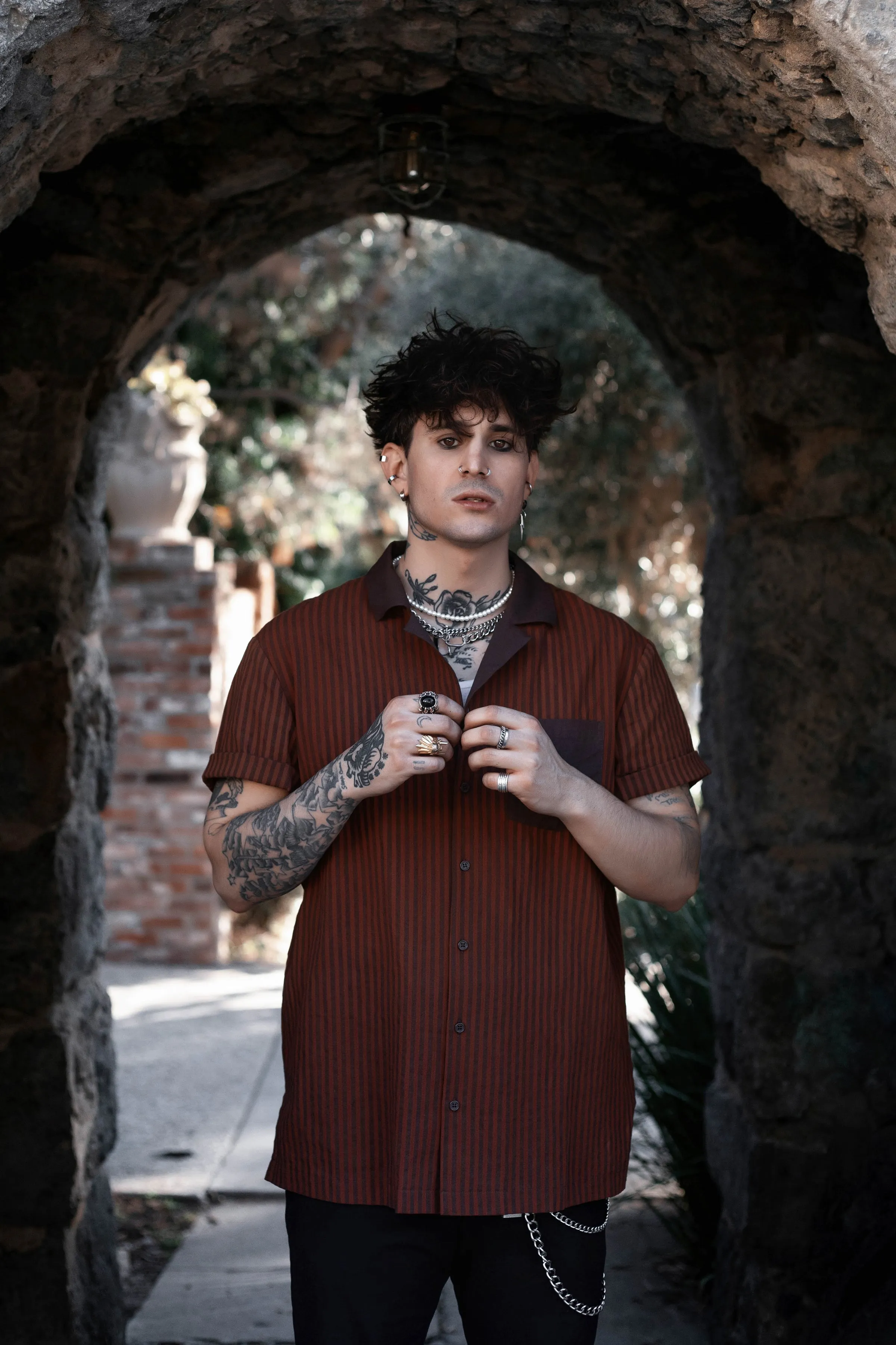 Roux Button Down Shirt sold by Lively Ghosts product image thumbnail 3