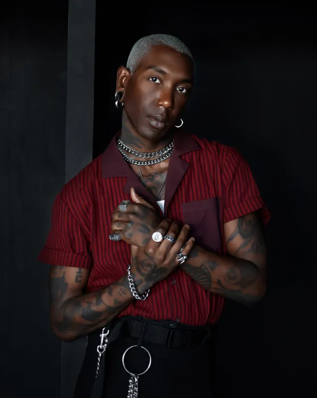 Caretaker Button Down Shirt made by Lively Ghosts