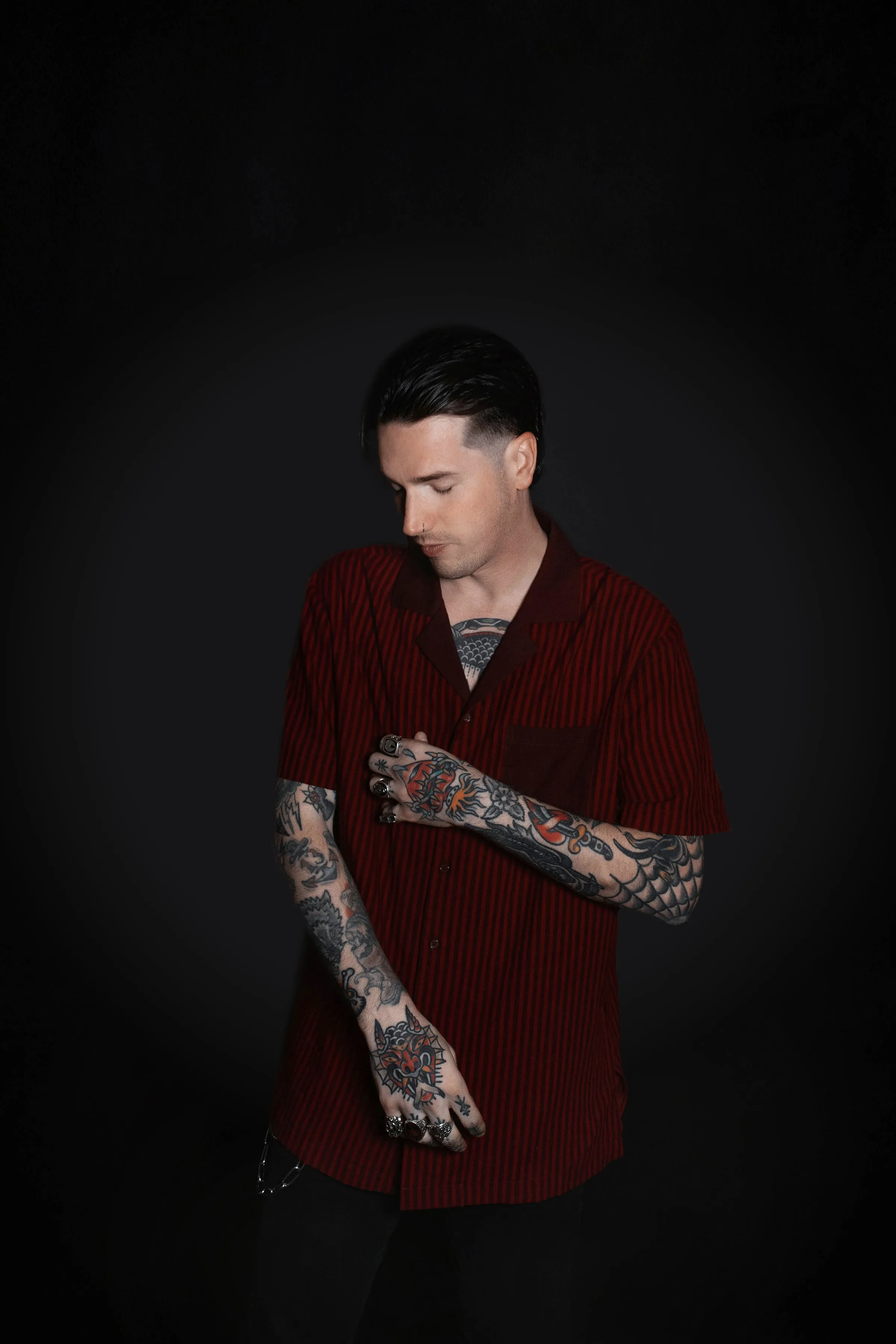 Caretaker Button Down Shirt sold by Lively Ghosts product image thumbnail 3