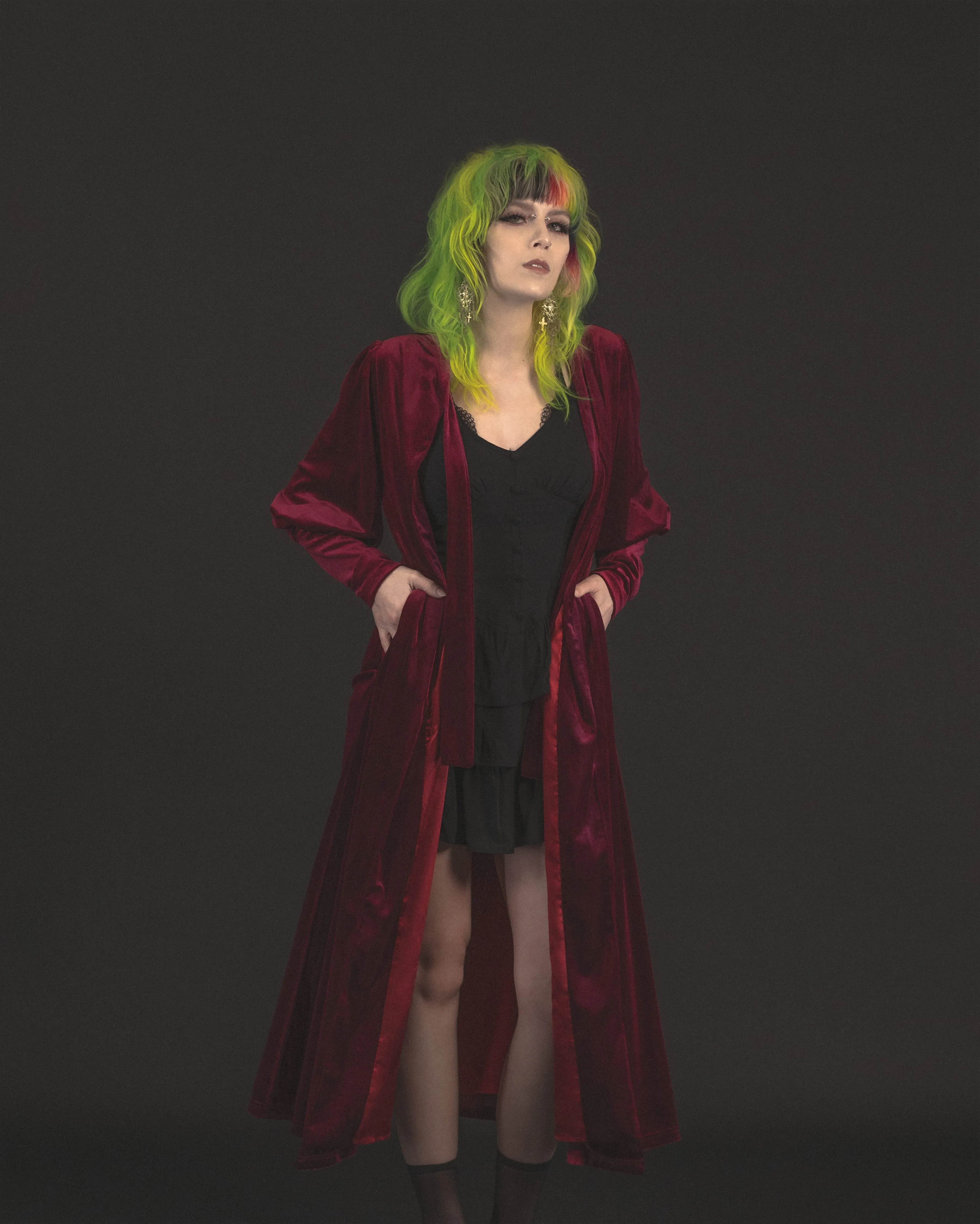 Masque of the Red Death Duster sold by Lively Ghosts