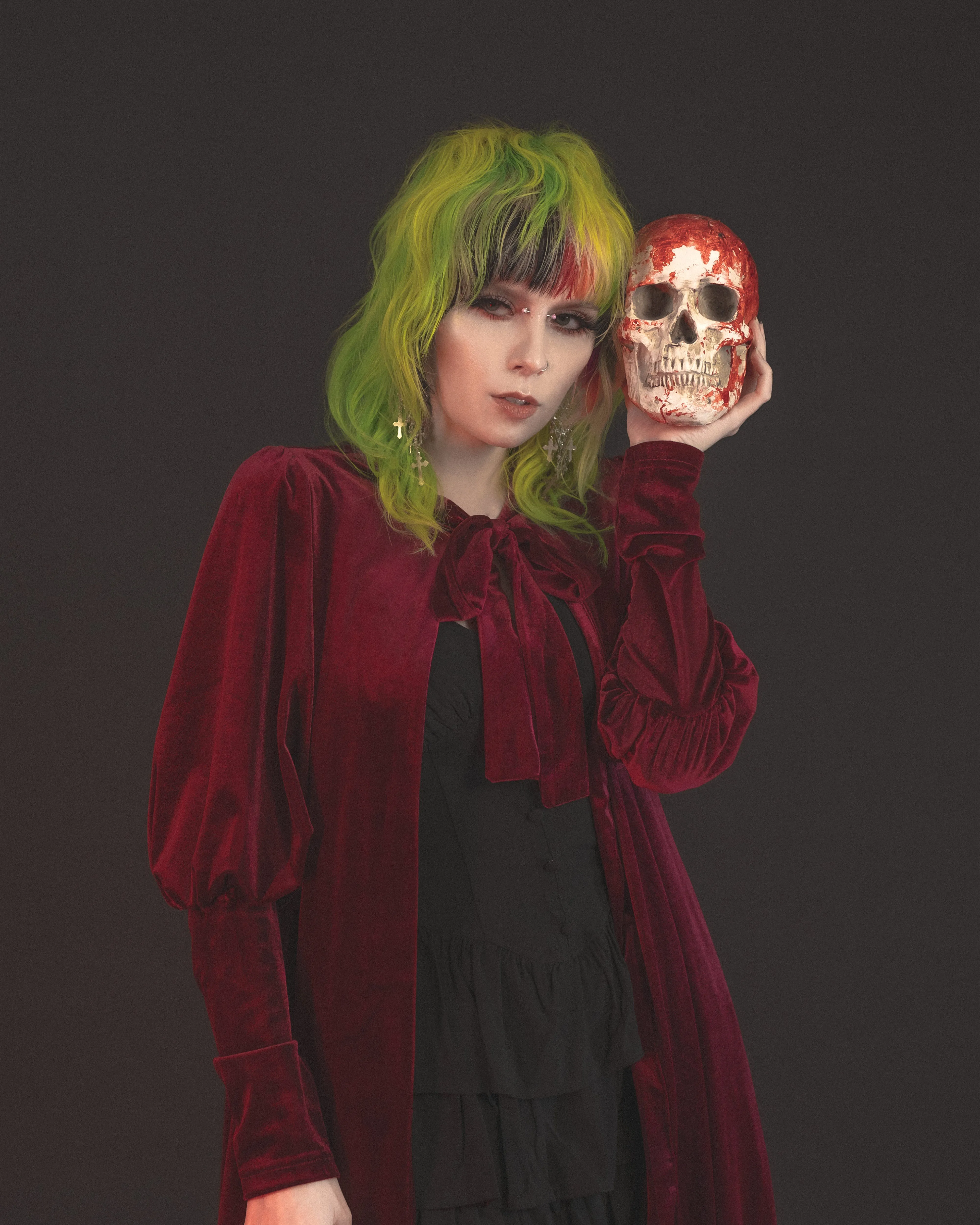 Masque of the Red Death Duster sold by Lively Ghosts product image thumbnail 4