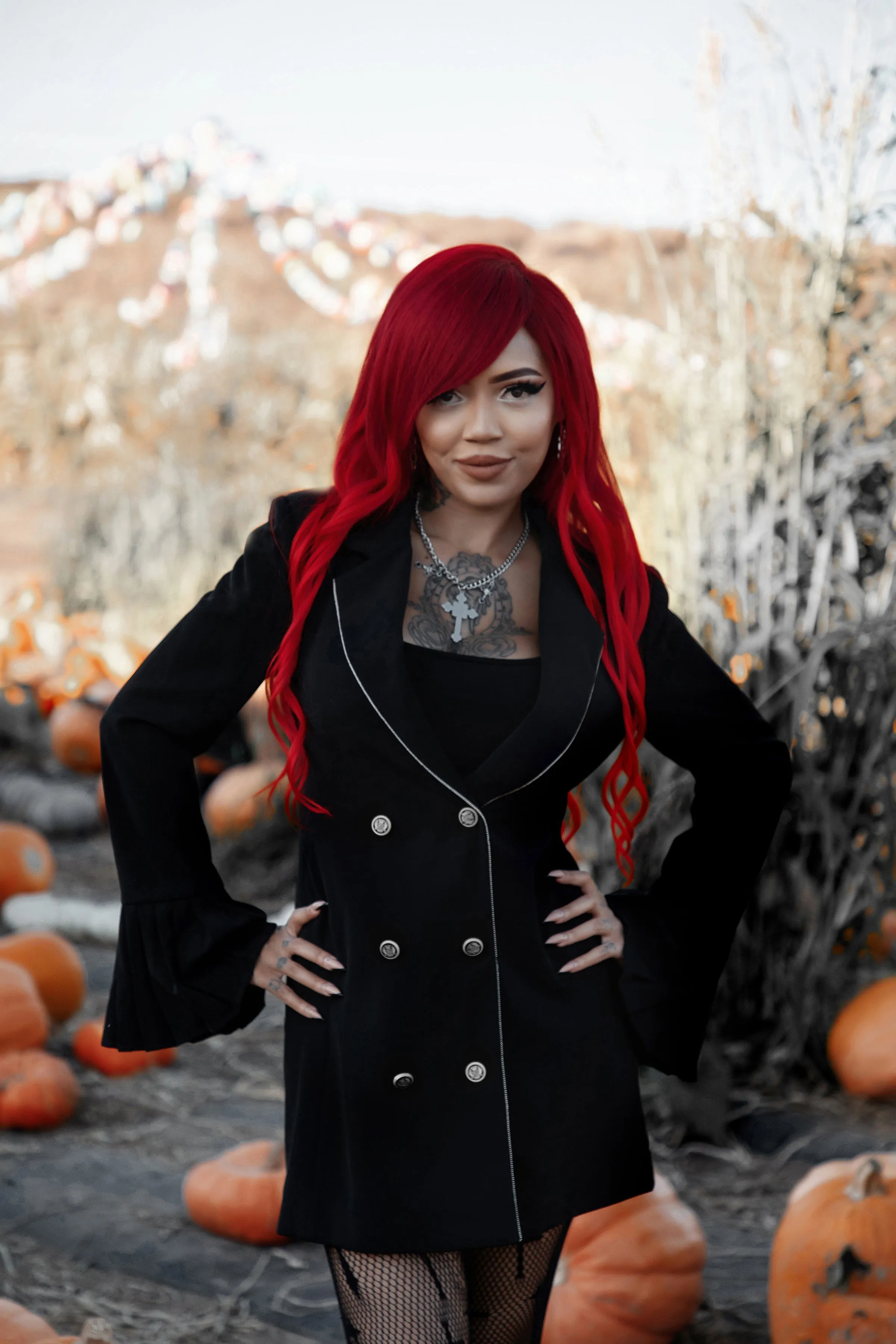 Dark Directive Blazer sold by Lively Ghosts product image thumbnail 3