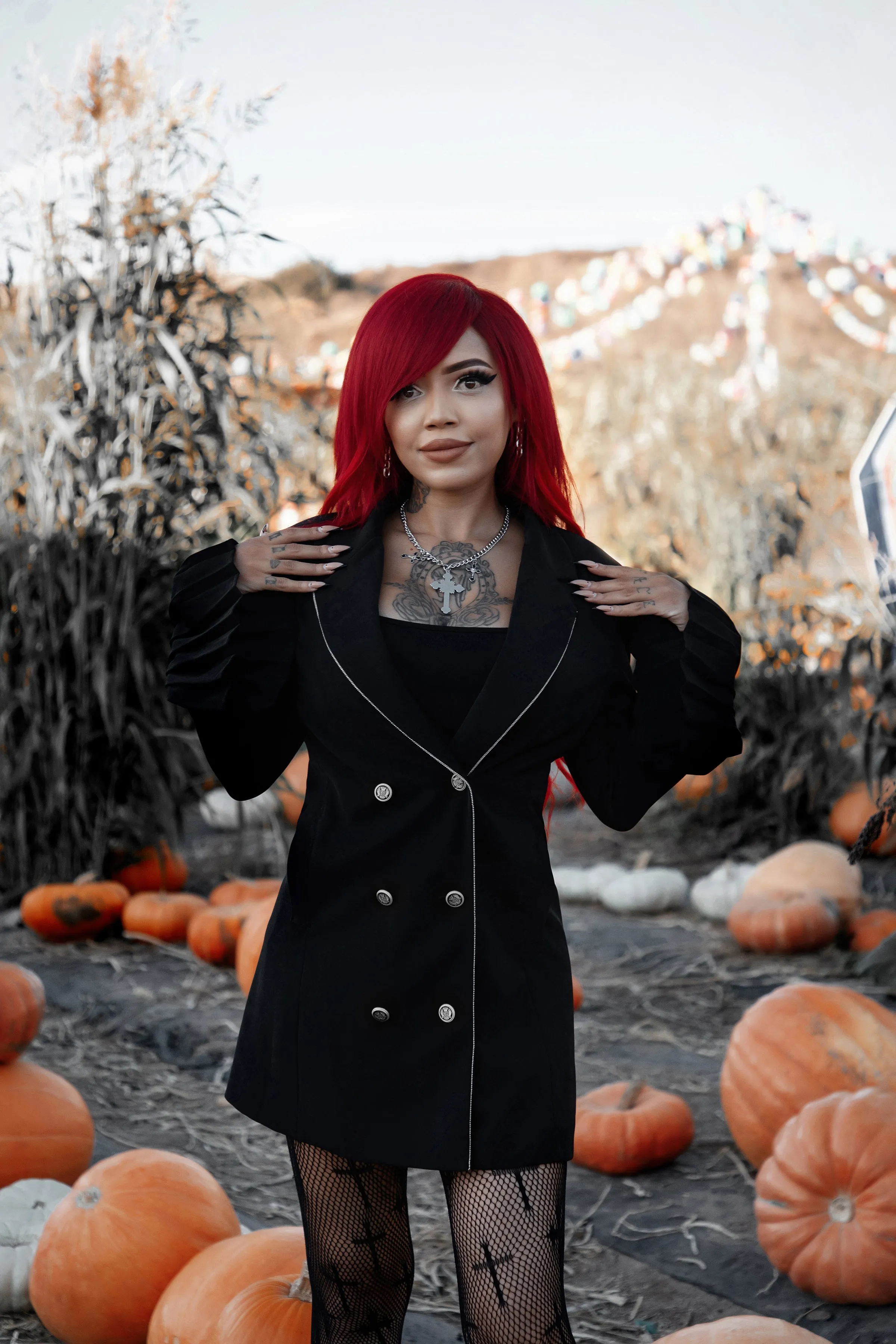 Dark Directive Blazer sold by Lively Ghosts product image thumbnail 4