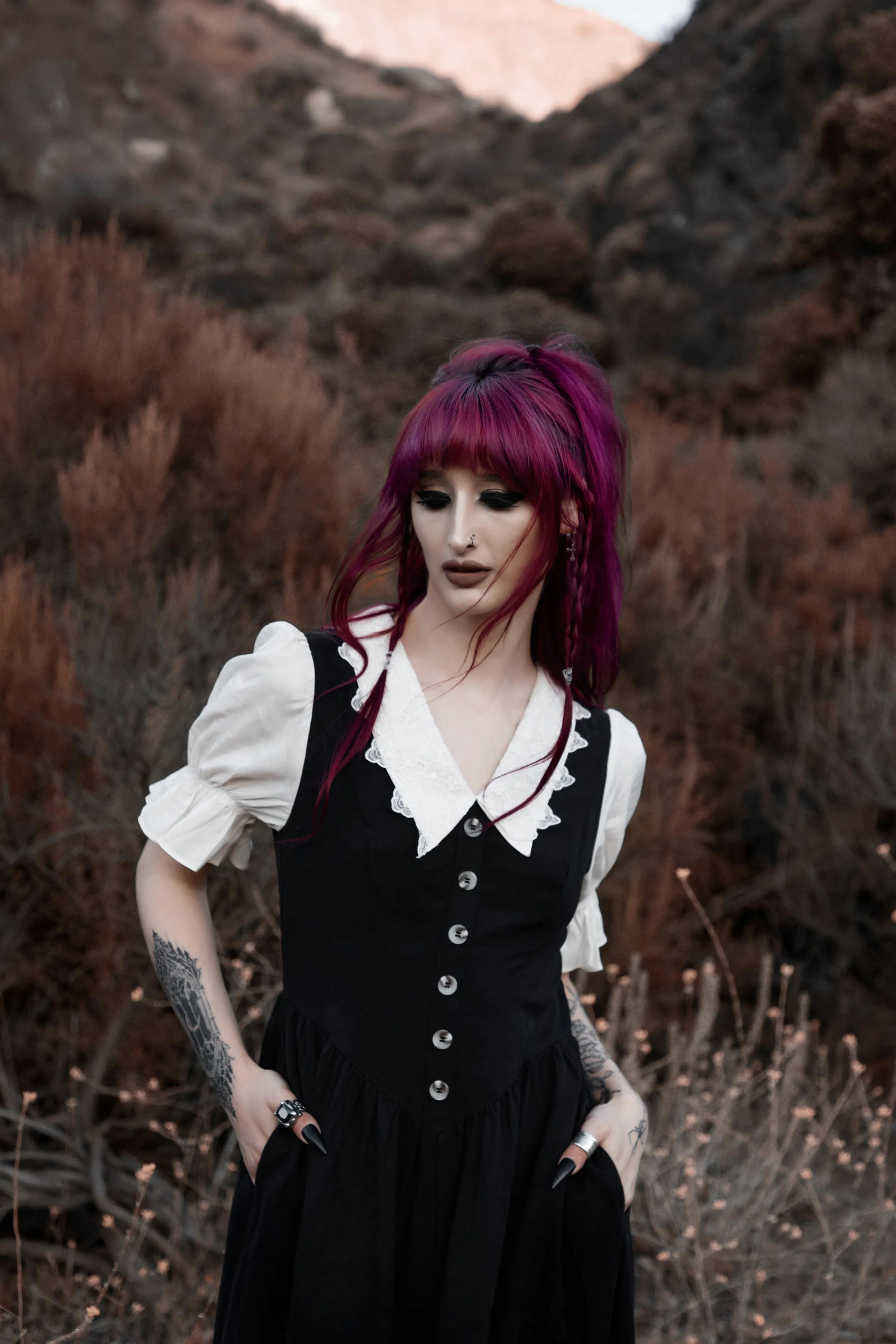 Darkmere Dress sold by Lively Ghosts product image thumbnail 5