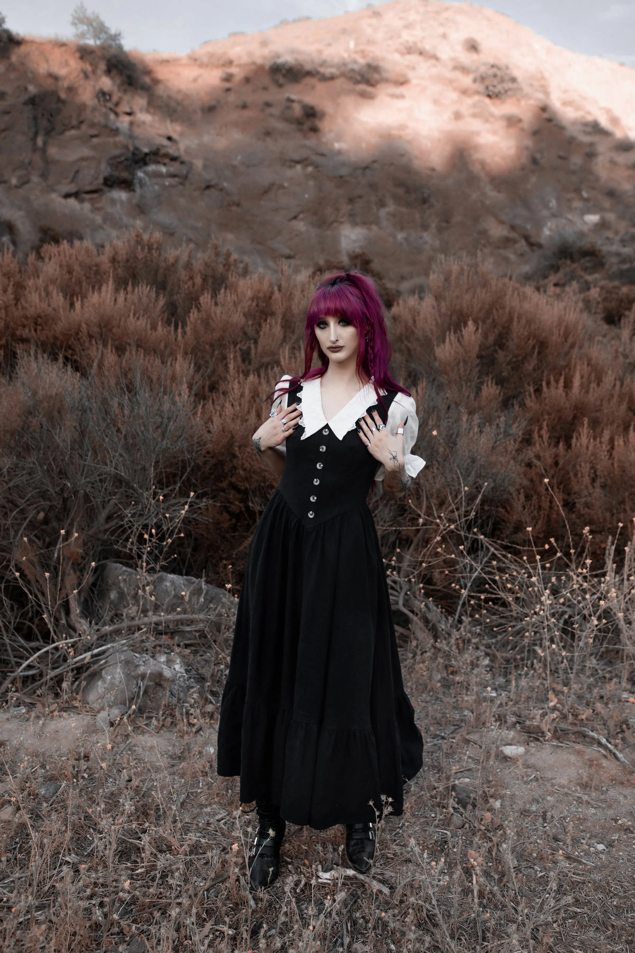 Darkmere Dress sold by Lively Ghosts product image thumbnail 4