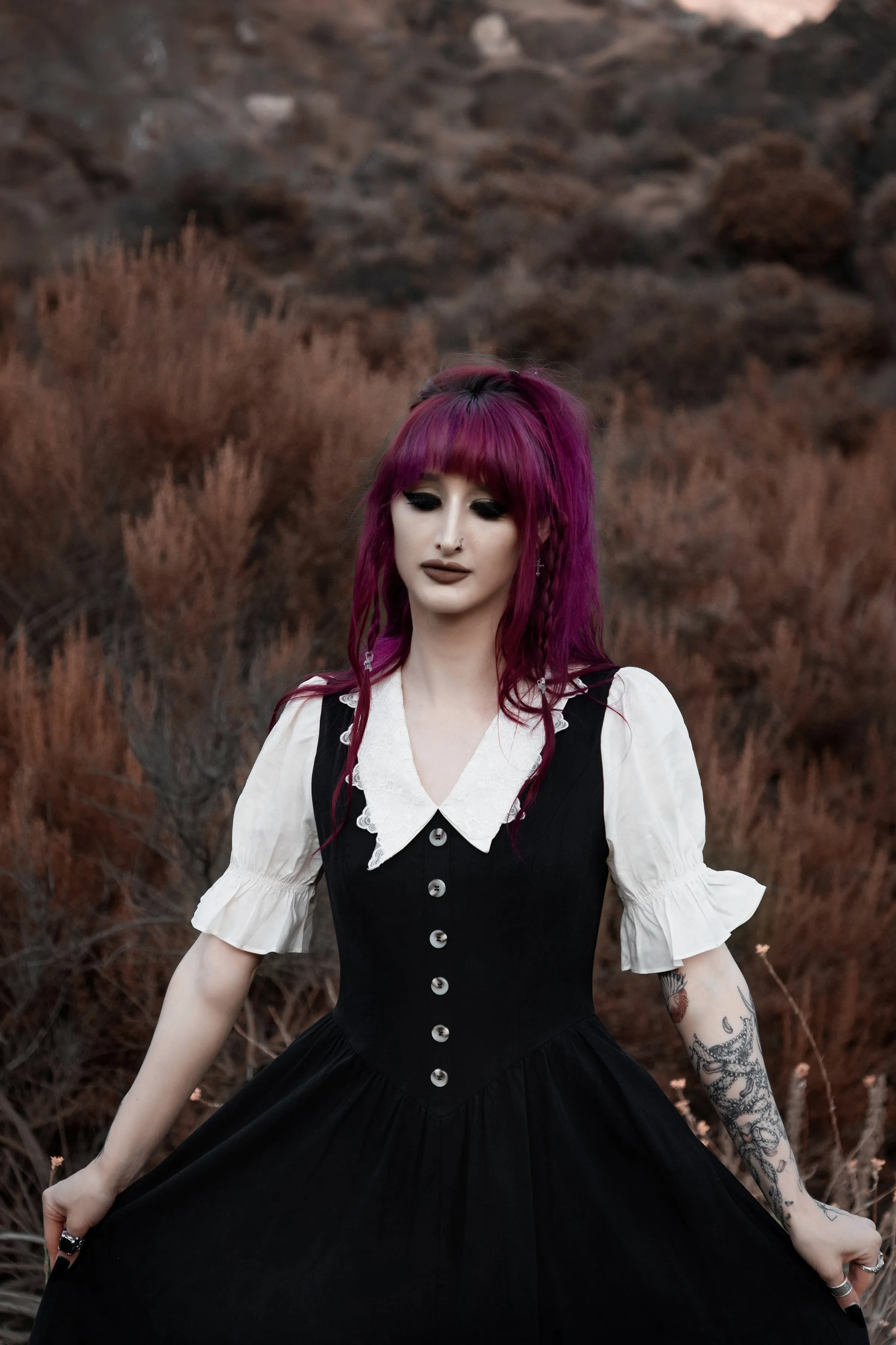 Darkmere Dress sold by Lively Ghosts product image thumbnail 3