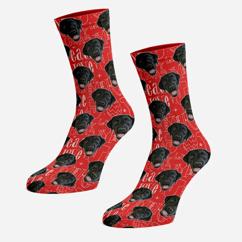 Custom Pet Art Socks sold by Pop Your Pup