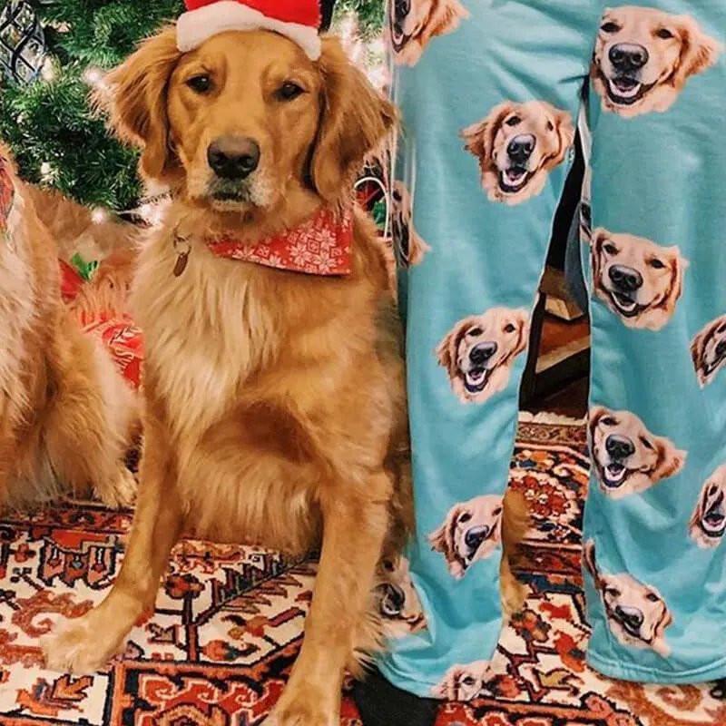 Custom Pet Art Mens Pajamas sold by Pop Your Pup