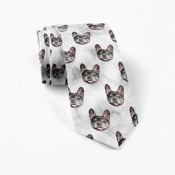 Custom Pet Art Neck Ties sold by Pop Your Pup product image thumbnail 3