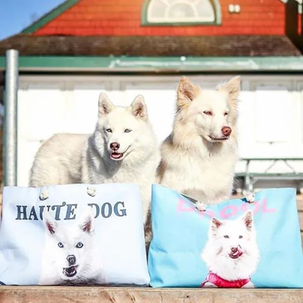 Custom Pet Art Weekender Tote Bag sold by Pop Your Pup product image thumbnail 2