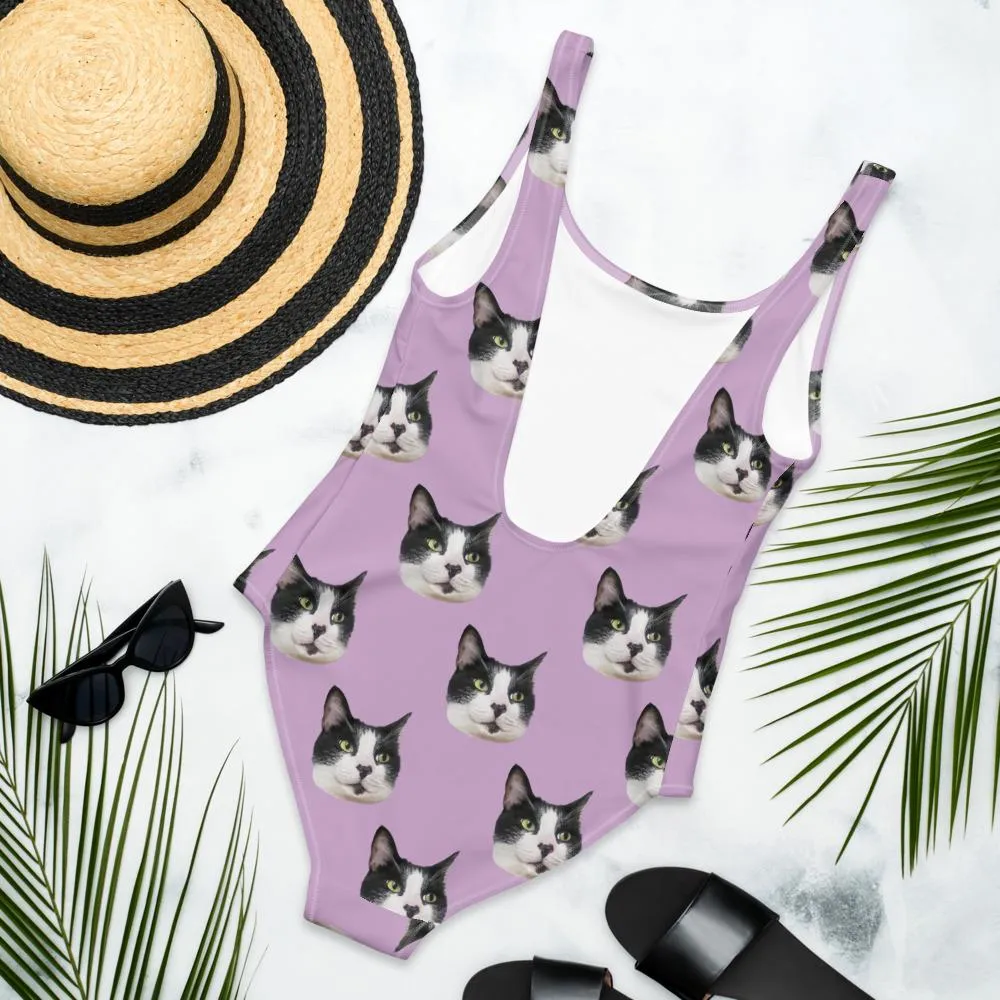 Custom Pet Art 1 Piece Bathing Suit sold by Pop Your Pup product image thumbnail 3
