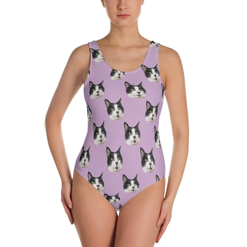 Custom Pet Art 1 Piece Bathing Suit sold by Pop Your Pup
