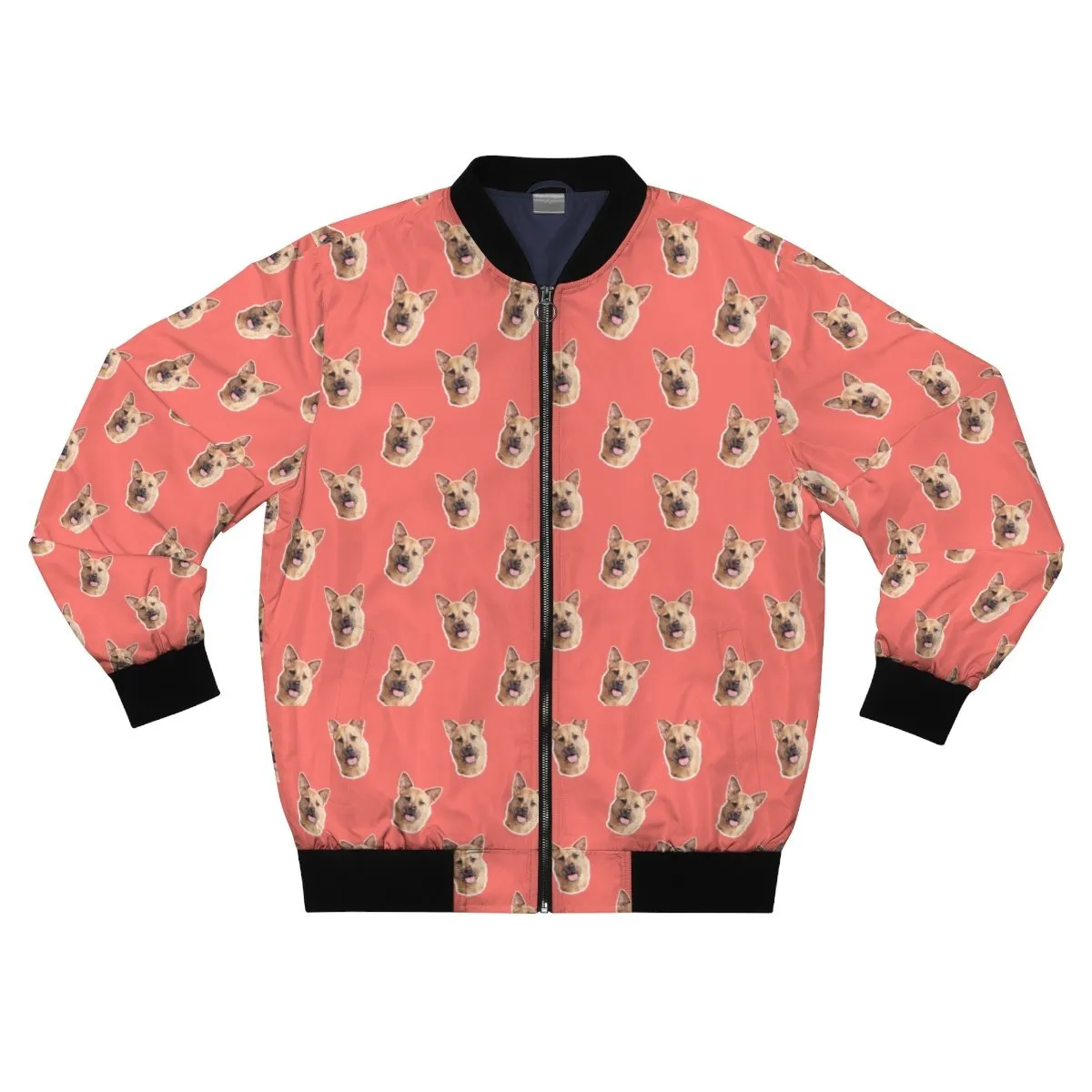 Custom Pet Art All Over Print Jacket sold by Pop Your Pup product image thumbnail 2