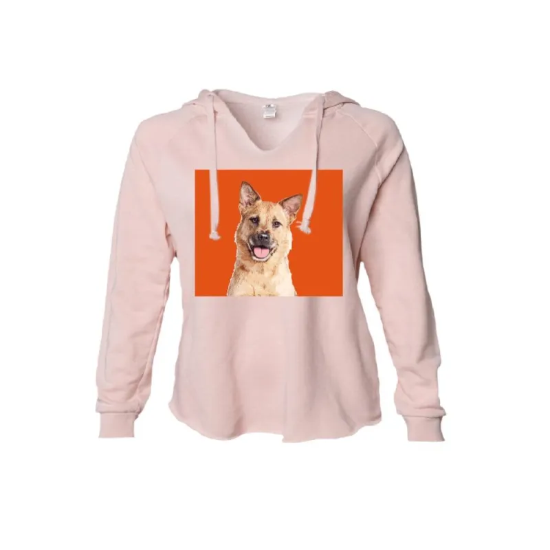 Custom Pet Art California Wave Wash Hoodie sold by Pop Your Pup