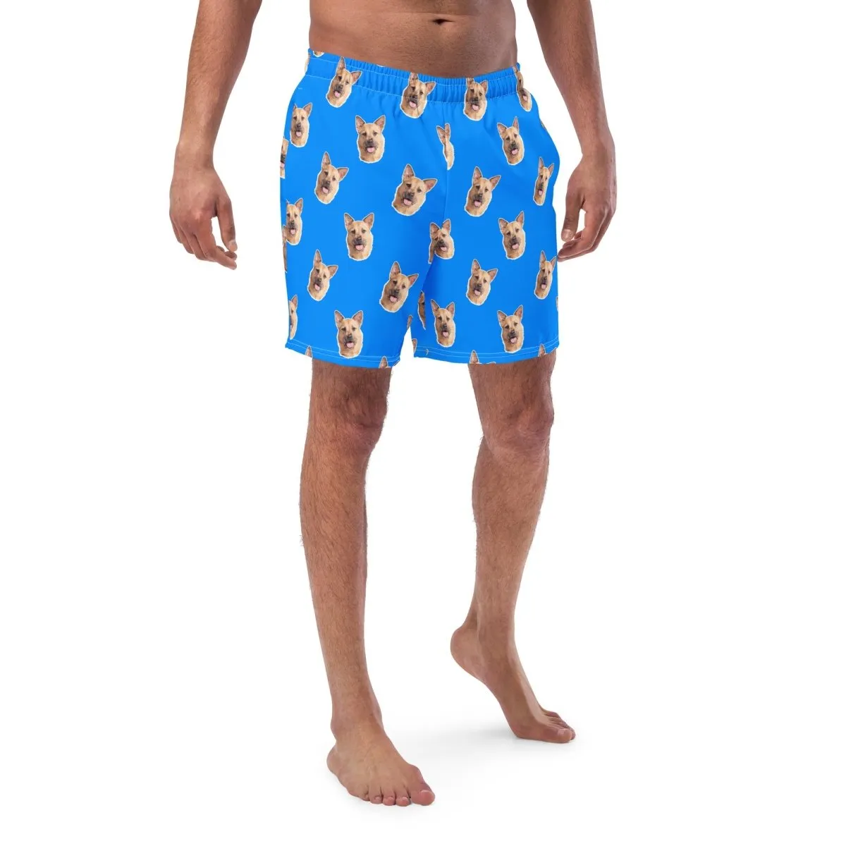 Custom Pet Art Mens Swim Trunks sold by Pop Your Pup