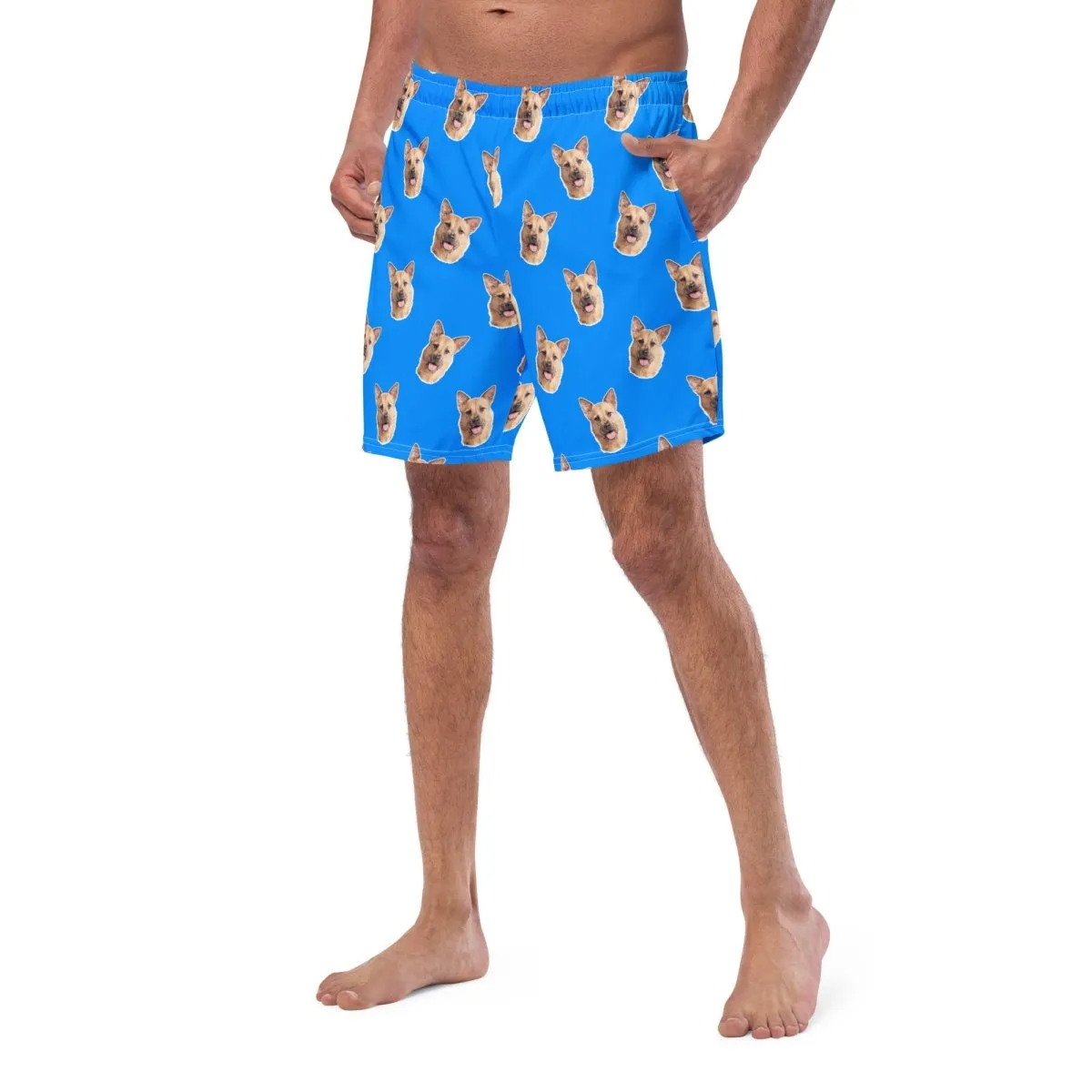 Custom Pet Art Mens Swim Trunks sold by Pop Your Pup product image thumbnail 2