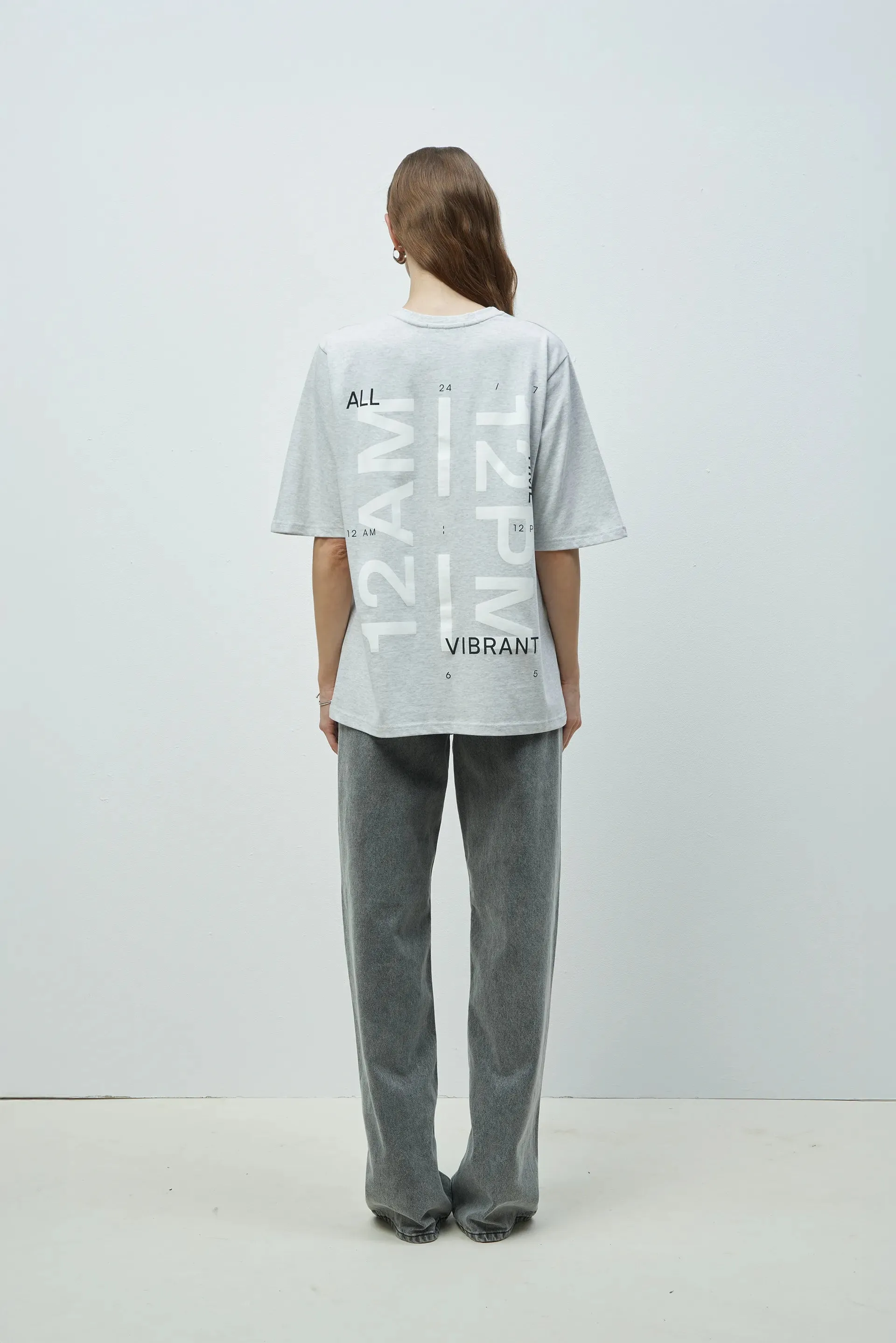 T-SHIRT OSAKA melange sold by Nite Noon product image thumbnail 3