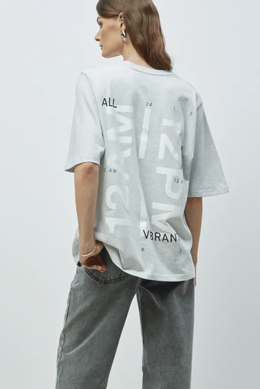 T-SHIRT OSAKA melange sold by Nite Noon