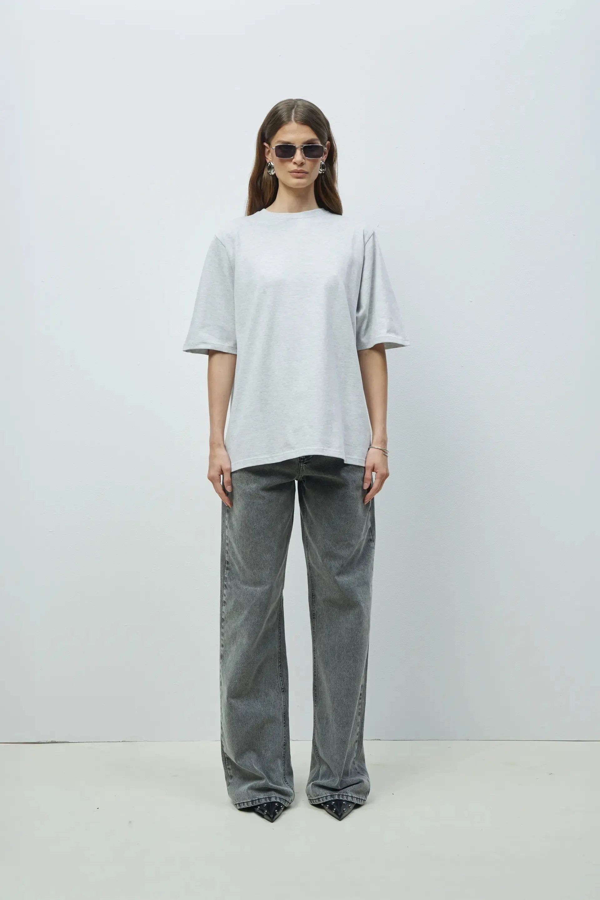 T-SHIRT OSAKA melange sold by Nite Noon product image thumbnail 2