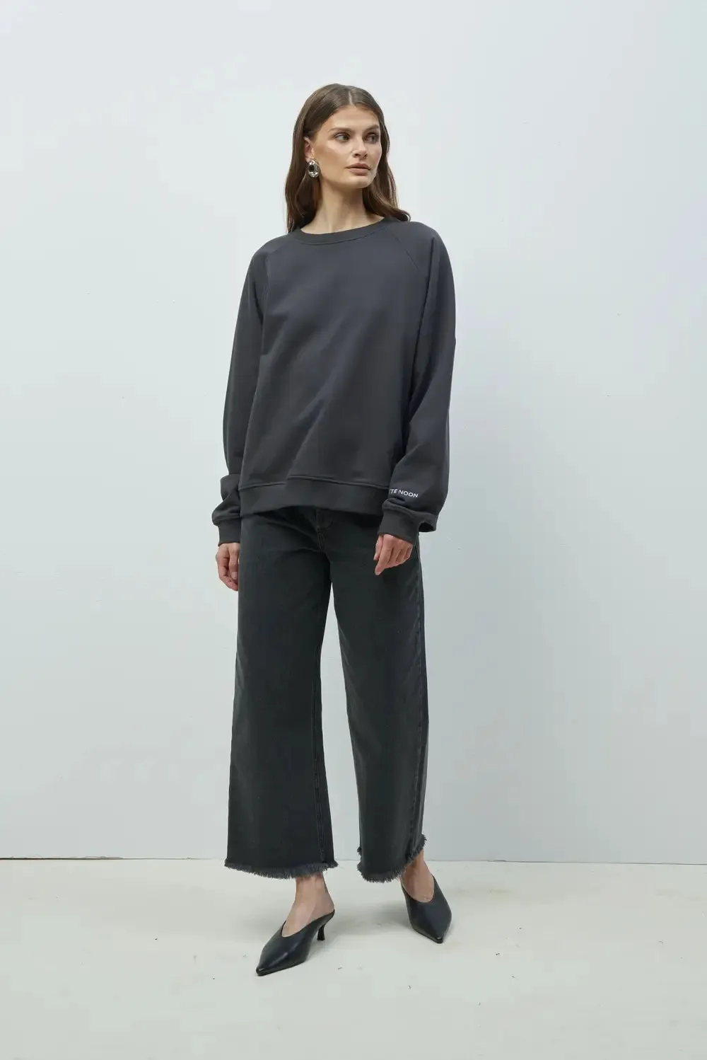 BLUZA VANCOUVER graphite sold by Nite Noon product image thumbnail 3