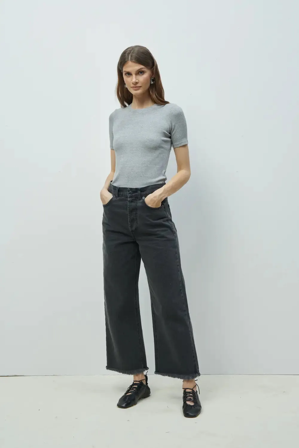 KOSZULKA MELBOURNE light grey sold by Nite Noon product image thumbnail 5