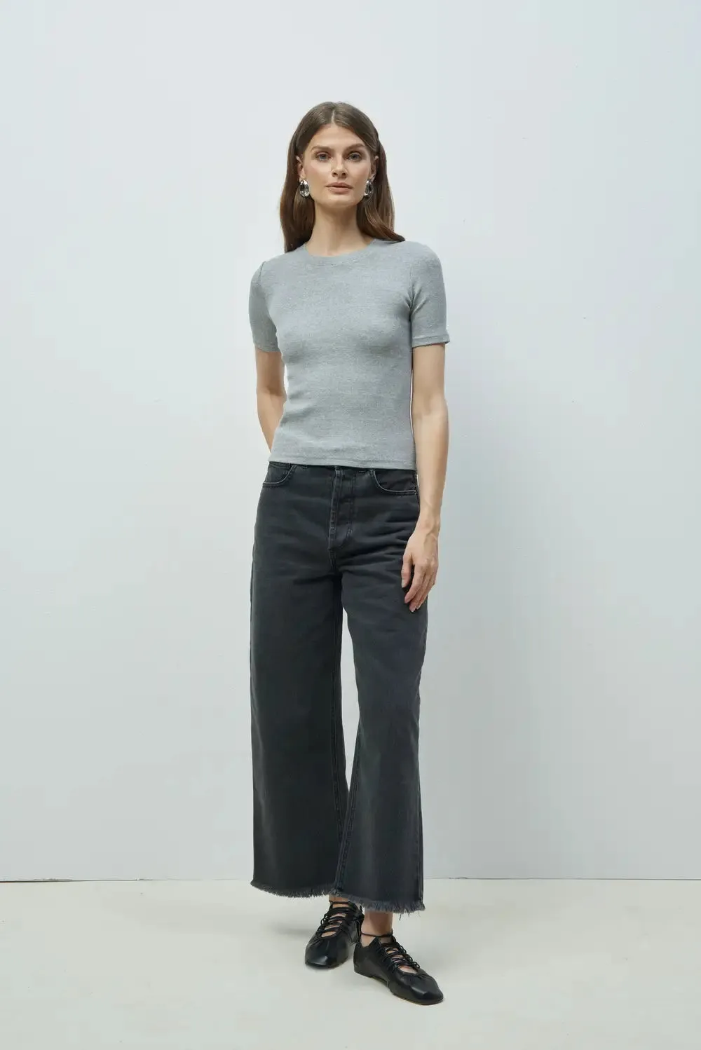 KOSZULKA MELBOURNE light grey sold by Nite Noon product image thumbnail 3